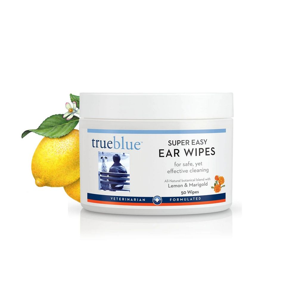 Super Easy Ear Wipes for Dogs & Cats - Gentle Cleaning Wipes for Pet Ear Care & Hygiene - Perfect for Daily Cleaning, Wax Removal & Odor Control