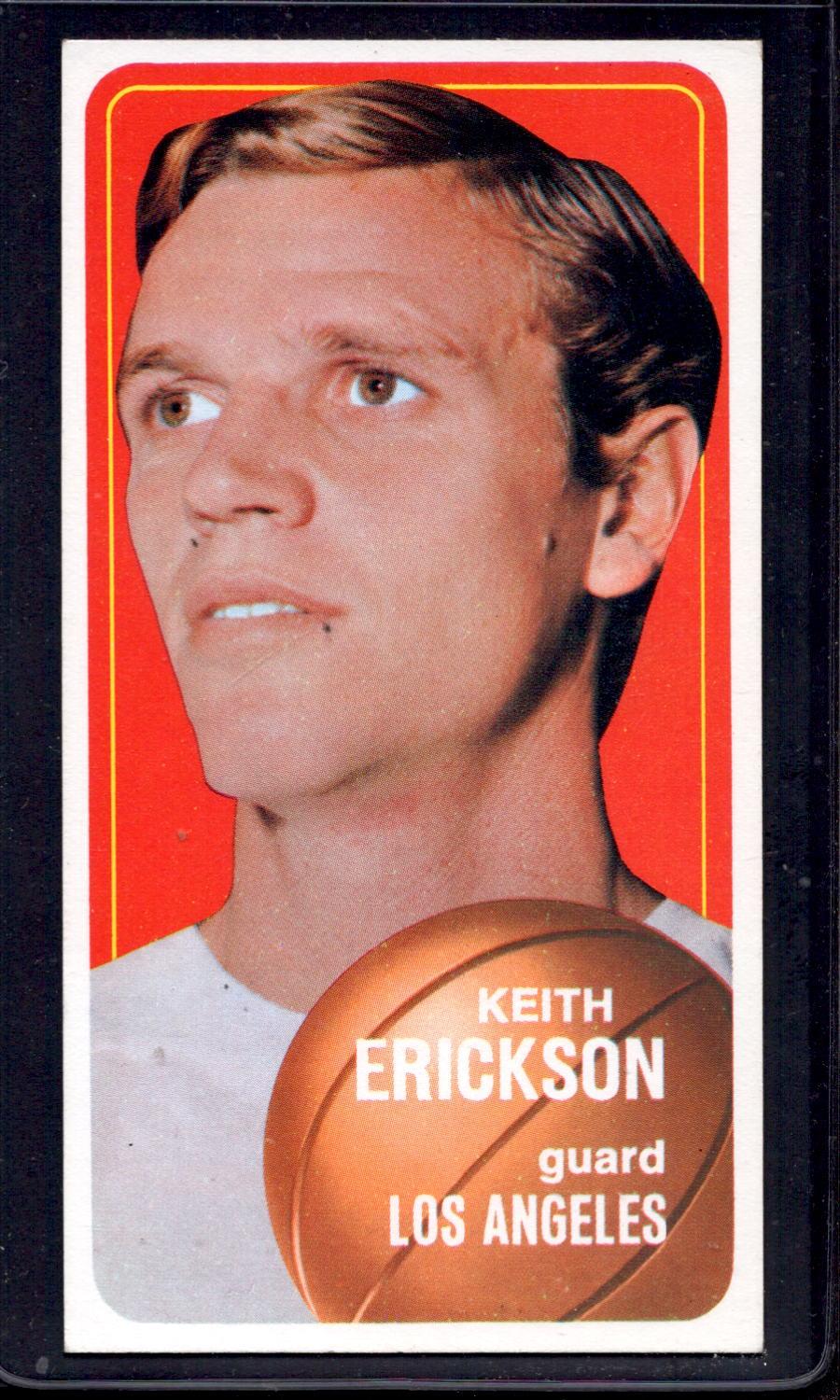 1970-71 Topps #38 Keith Erickson Los Angeles Lakers Vintage Basketball Card - Perfect for Collectors, Sports Memorabilia & NBA Fans