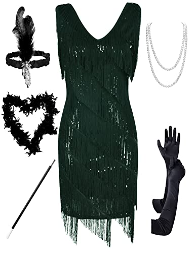Dark Green With Accessories