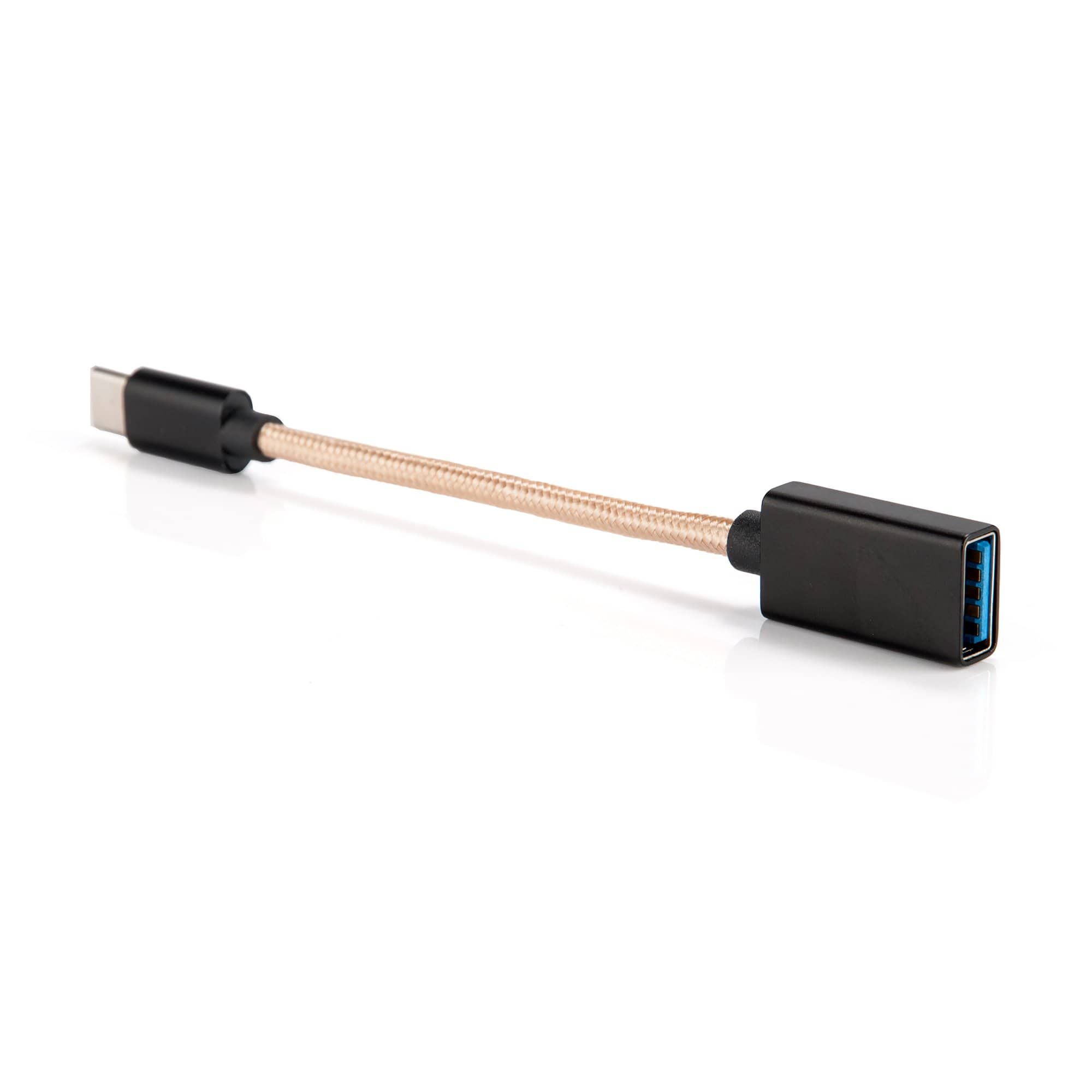 iFi Audio OTG Cable - High-Speed USB-C to Micro USB Adapter for Smartphones & Audio Devices | Perfect for Mobile Music Streaming & DAC Connectivity