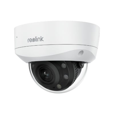 P437 Smart 4K PoE Security Camera with 5X Optical Zoom - Outdoor/Indoor Surveillance for Home & Business Protection