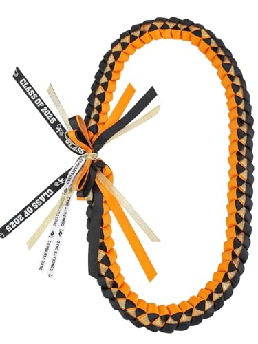 Orange and black