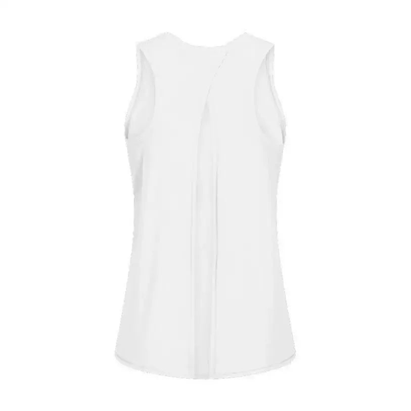 2024 Women's Sleeveless Running Vest - Breathable Summer Workout Top for Jogging, Gym, Yoga & Fitness - Lightweight Moisture-Wicking Activewear with Fashionable Back Design for Outdoor Sports & Daily Wear