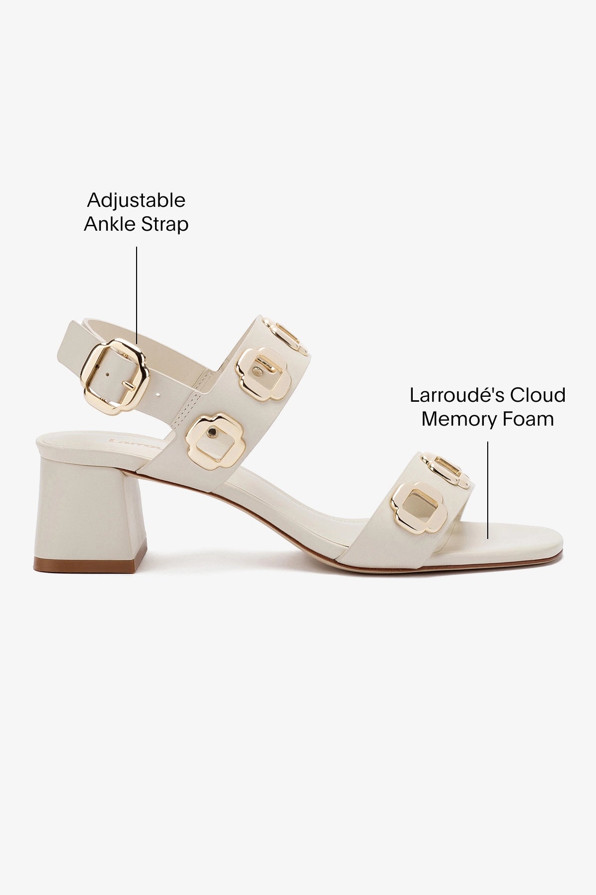 Ivory Leather Milan Sandal - Women's Comfortable & Stylish Summer Shoes for Beach, Travel, and Casual Outings