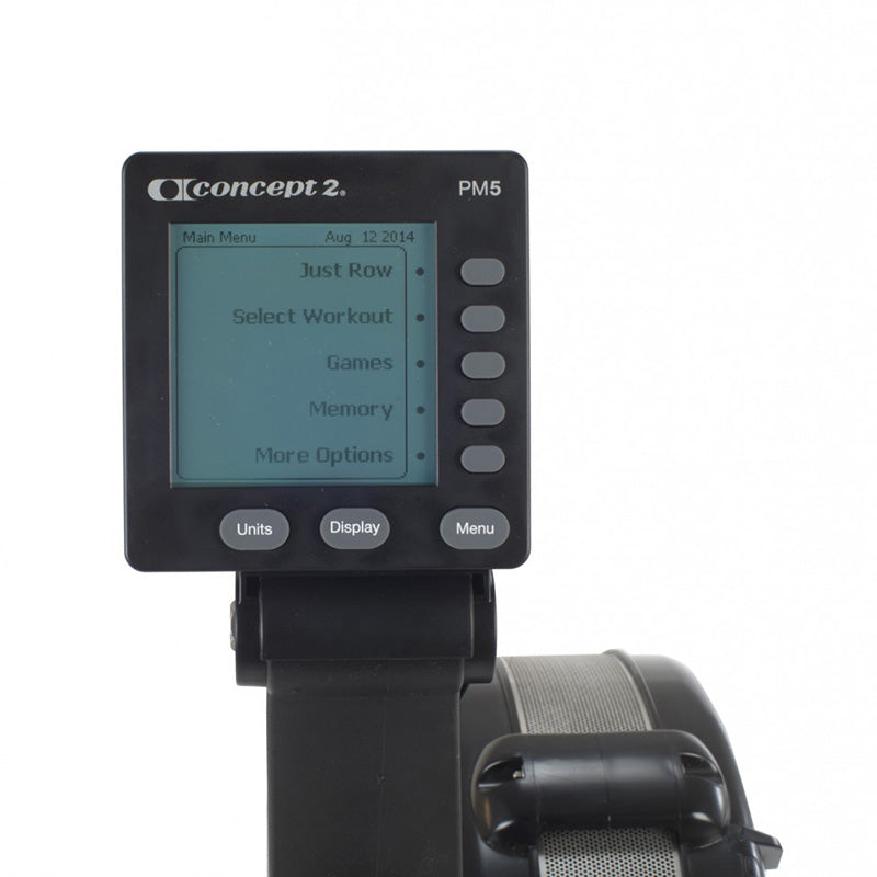 Concept2 Model D Rower (RowErg) with PM5 Performance Monitor - Indoor Rowing Machine for Home Gym, Cardio & Full-Body Workout