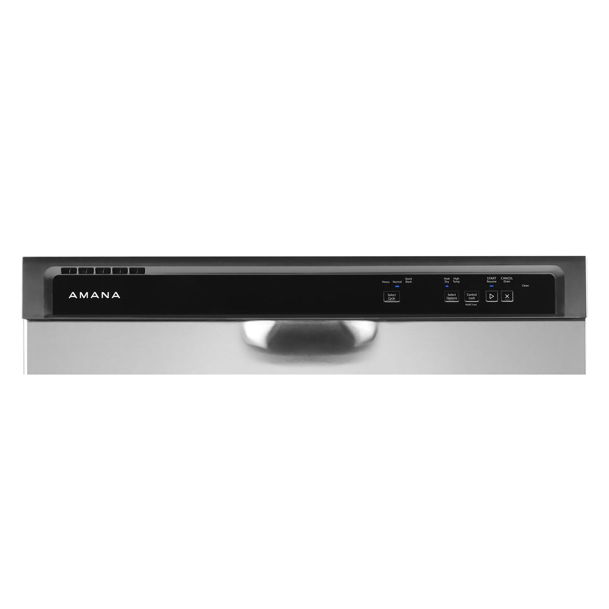 Amana ADFS2524RS 24 Inch Stainless Steel Built-In Dishwasher with Quick Wash Cycle - Perfect for Kitchens, Restaurants, and Busy Households