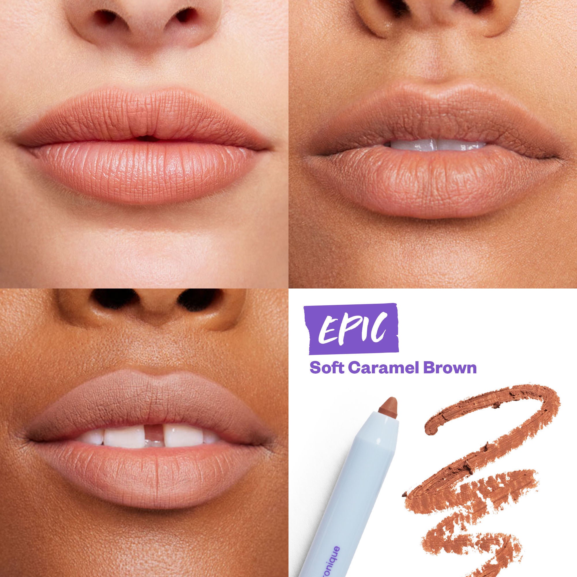 Hotliner Hyaluronic Acid Contouring Lip Liner - Long Lasting Waterproof Lip Pencil for Plump Lips | Perfect for Everyday Wear, Date Night & Special Occasions