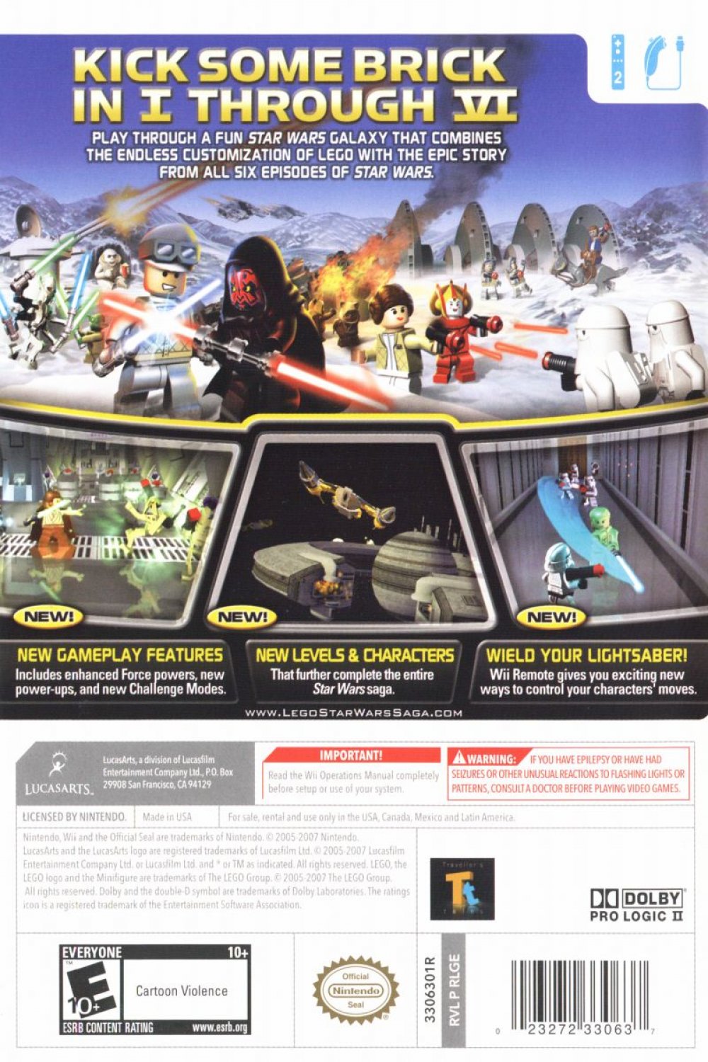 LEGO Star Wars: The Complete Saga Building Set – Ultimate Collector’s Edition for Kids & Adults | Perfect for Gifts, Display & Role-Playing Scenes