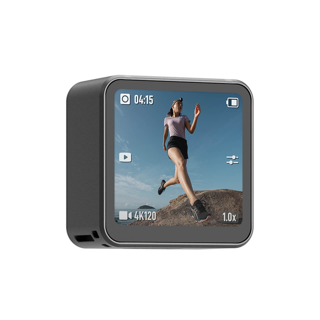 Refurbished DJI Action 2 Dual Screen Combo - 4K Waterproof Action Camera with Magnetic Mount for Vlogging, Sports & Adventure Filming