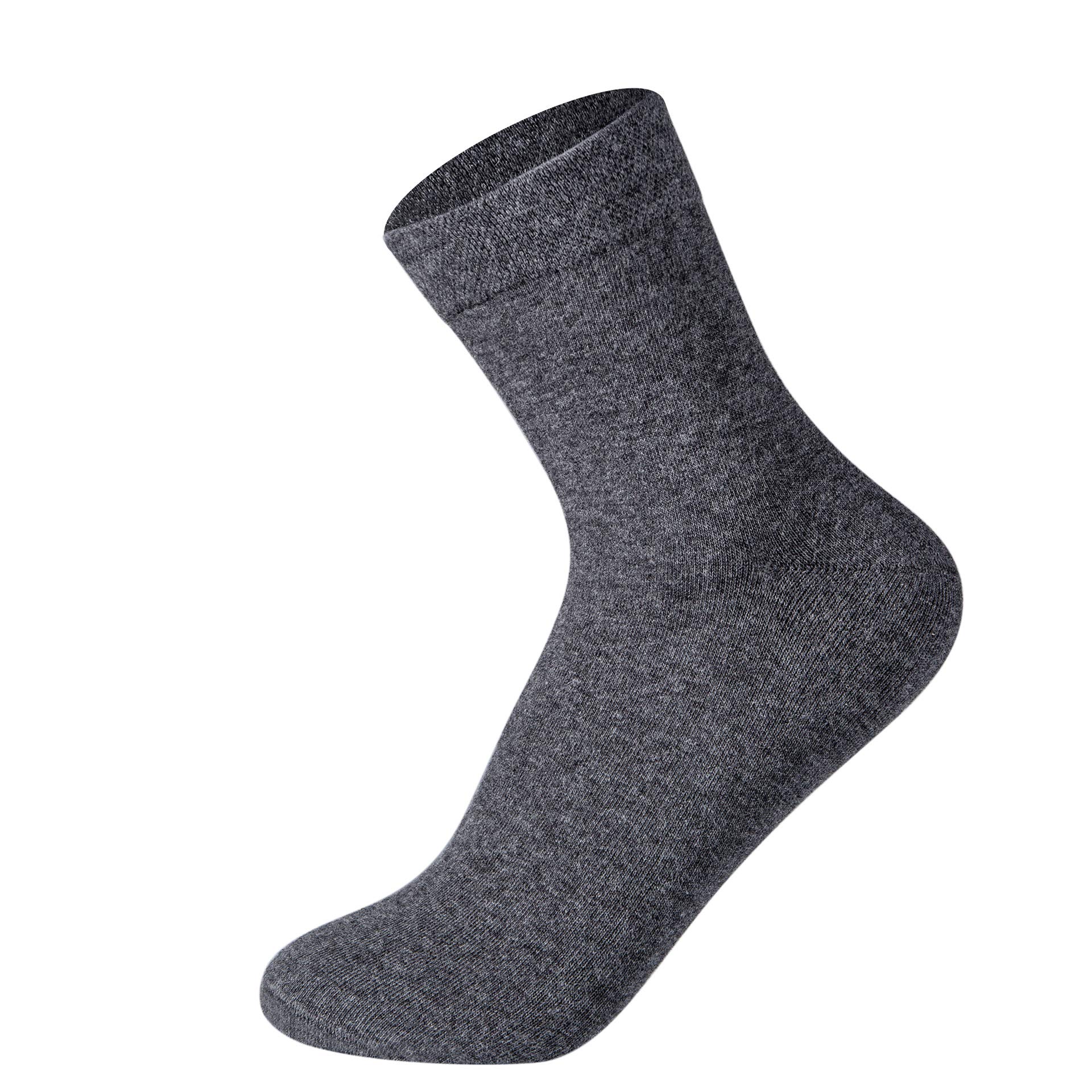 ZumZup 5-Pack Men's Breathable Athletic Socks - Moisture-Wicking Workout & Running Socks for Gym, Sports & Daily Wear - Comfortable Fitness Socks for Men