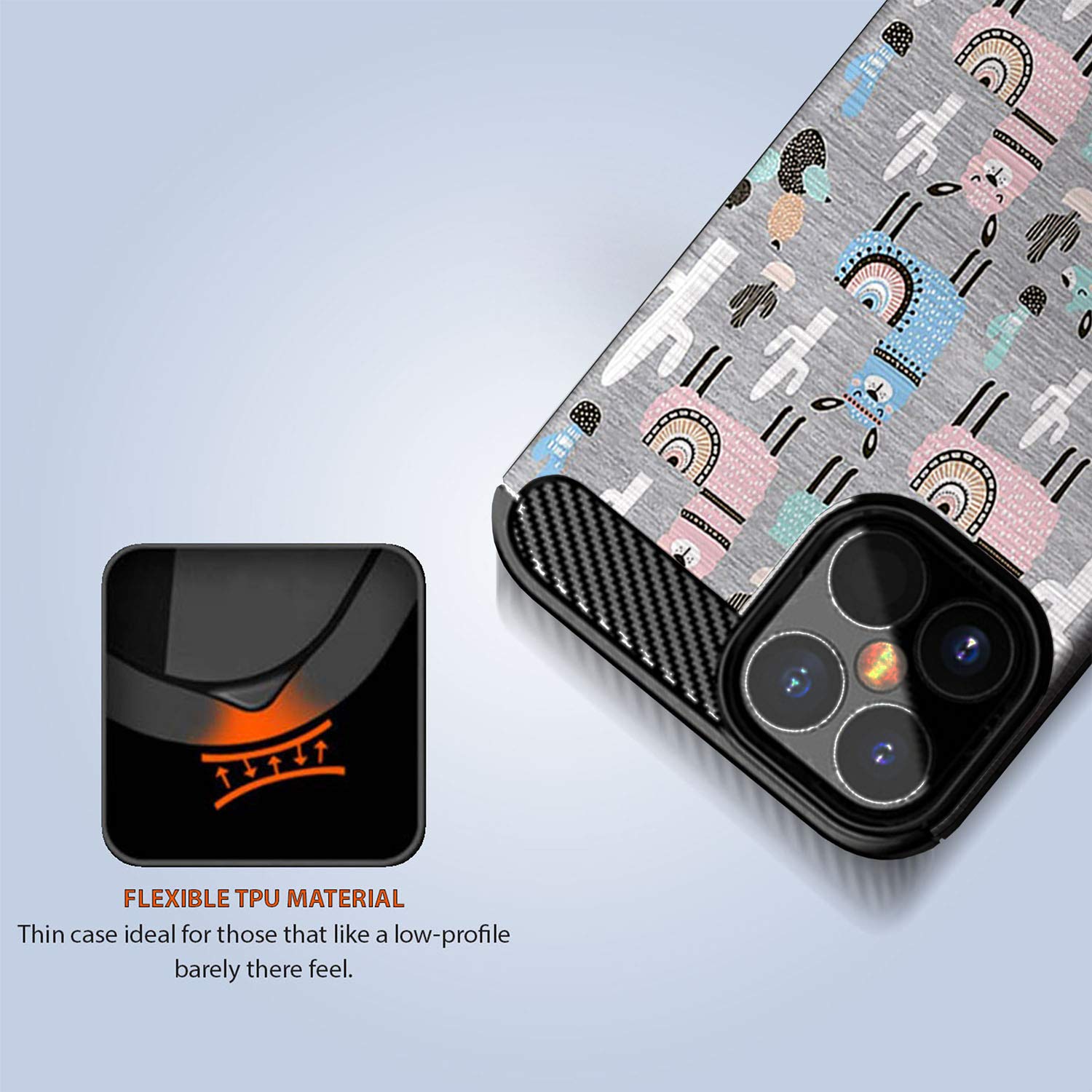 Premium Black TPU Case for Apple iPhone 12 & iPhone 12 Pro (6.1