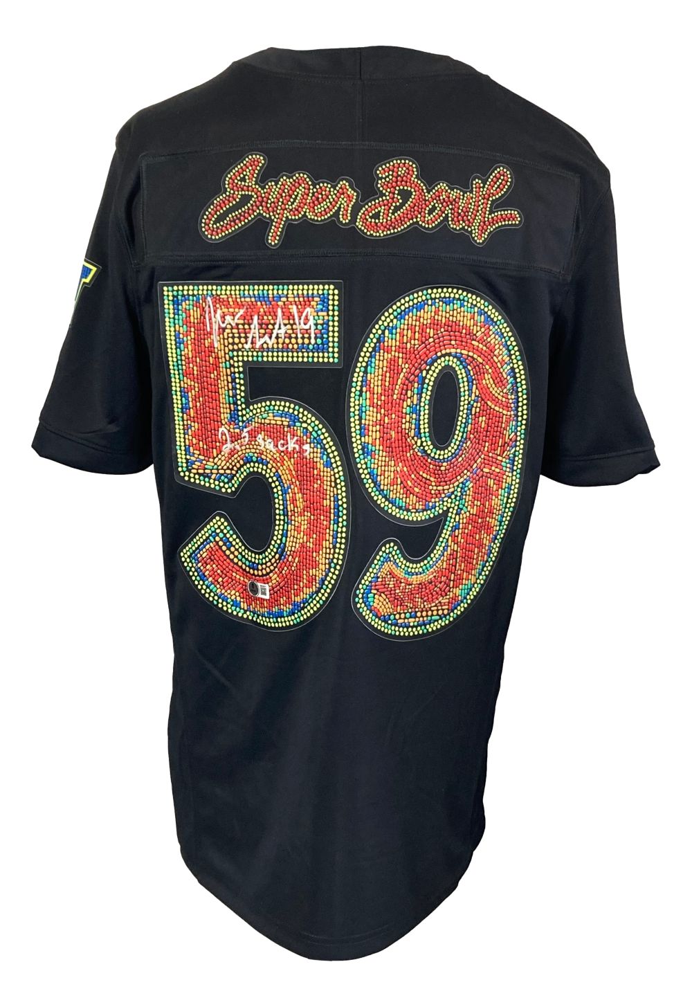 Josh Sweat Signed Philadelphia Eagles Super Bowl LIX Nike Limited Jersey - Authentic Autograph, 2.5 Sacks - Perfect for Eagles Fans, Sports Memorabilia Collectors & Game Day Display