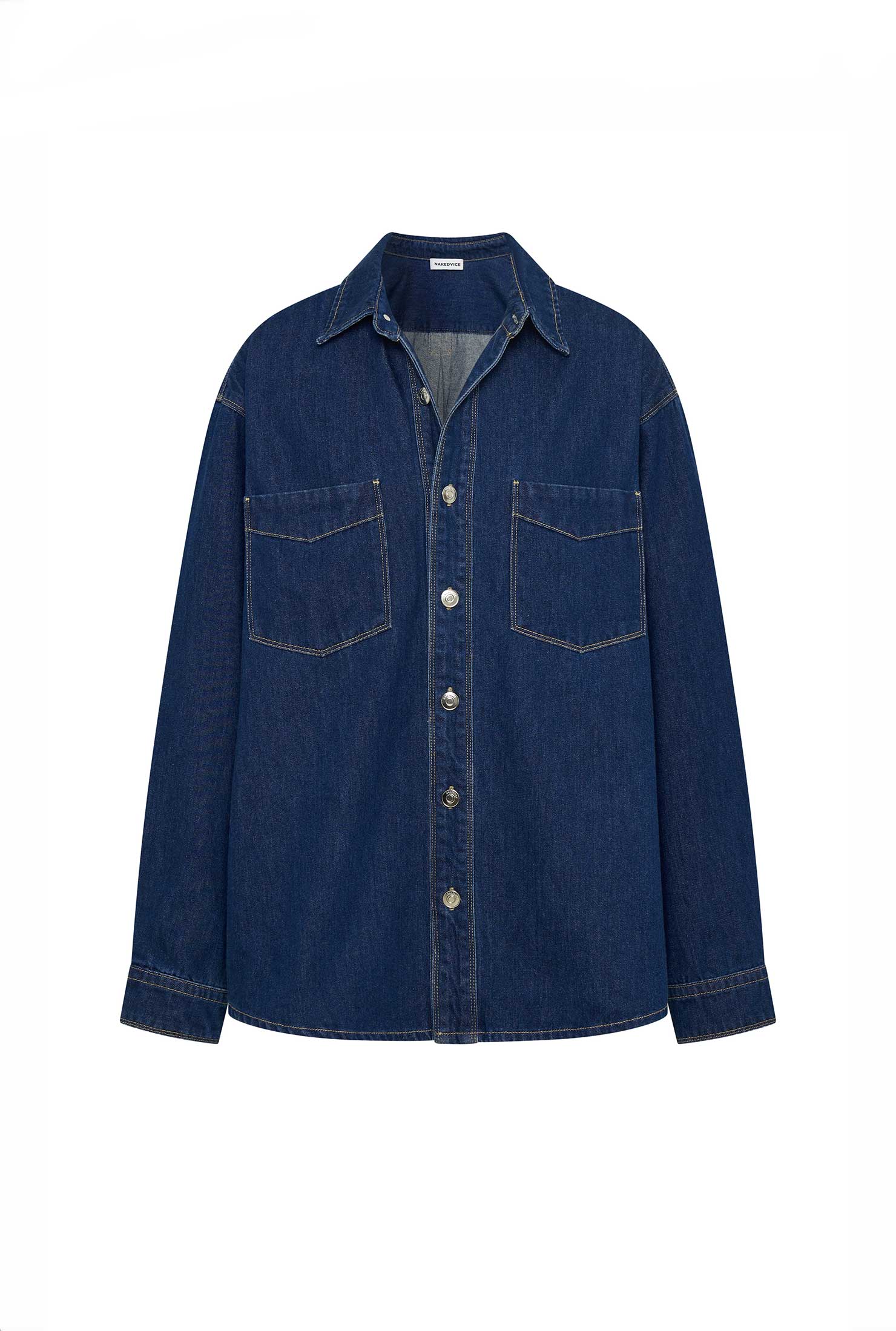 The Sana Blue Shirt - Premium Cotton Casual Button Down Shirt for Men & Women | Perfect for Office, Travel & Everyday Wear