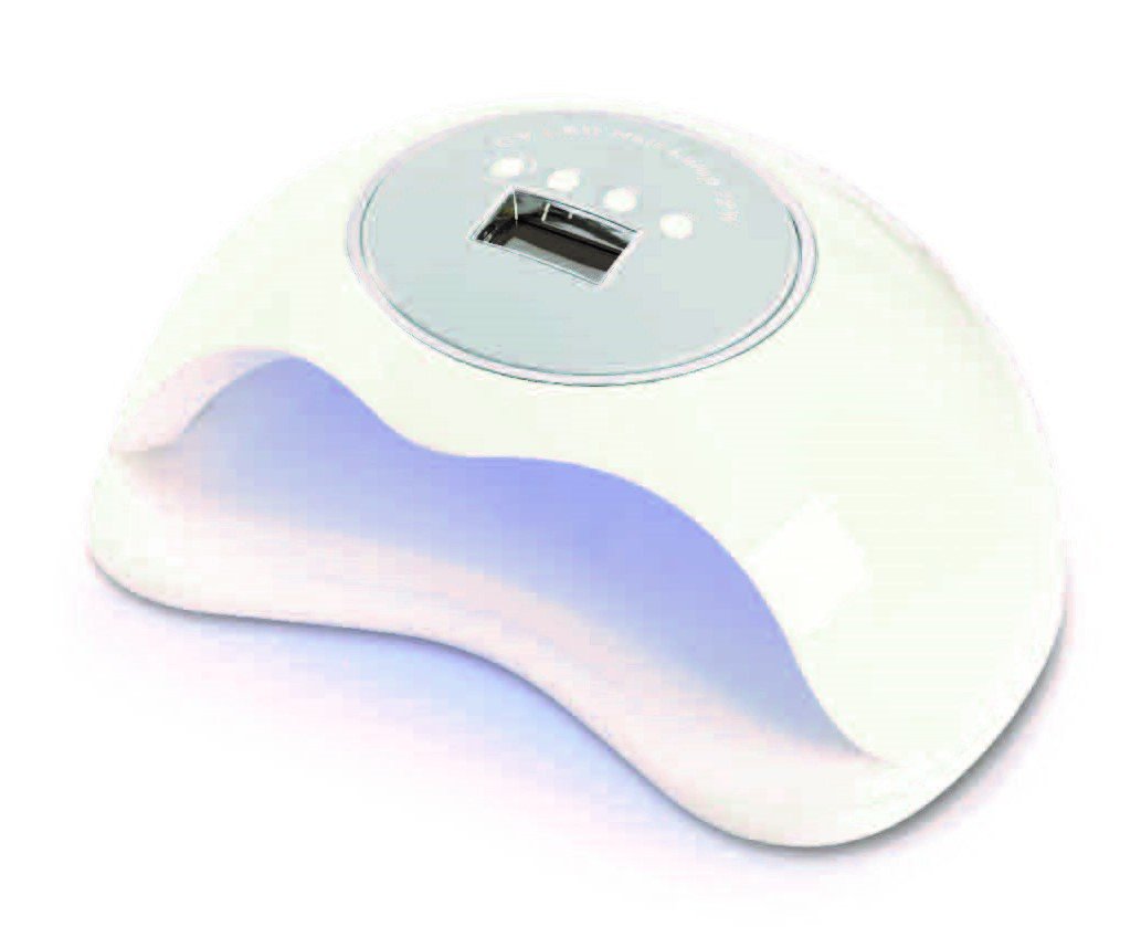 Professional 2-in-1 UV/LED Nail Lamp 72W for Gel Polish Curing - 110V Fast Drying with Timer - Perfect for Home & Salon Manicure/Pedicure