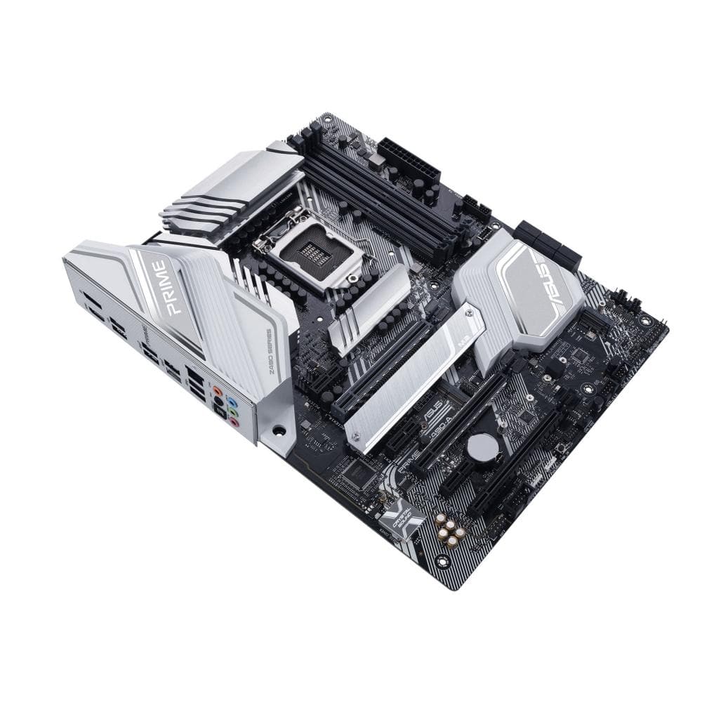 ASUS PRIME Z490-A LGA 1200 ATX Motherboard - 3-Year Warranty - High Performance for Gaming, Streaming & Content Creation