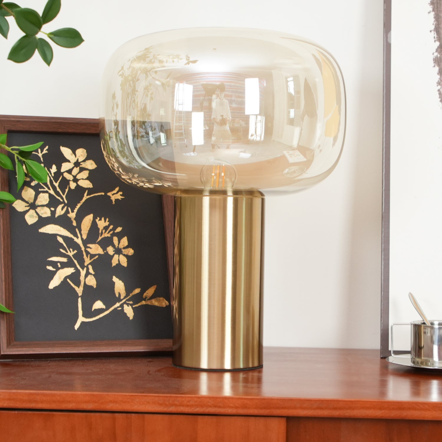 Modern Noak Table Lamp - Adjustable LED Desk Light with USB Port, Touch Control & 3 Color Modes - Perfect for Home Office, Bedroom Nightstand & Reading Nook