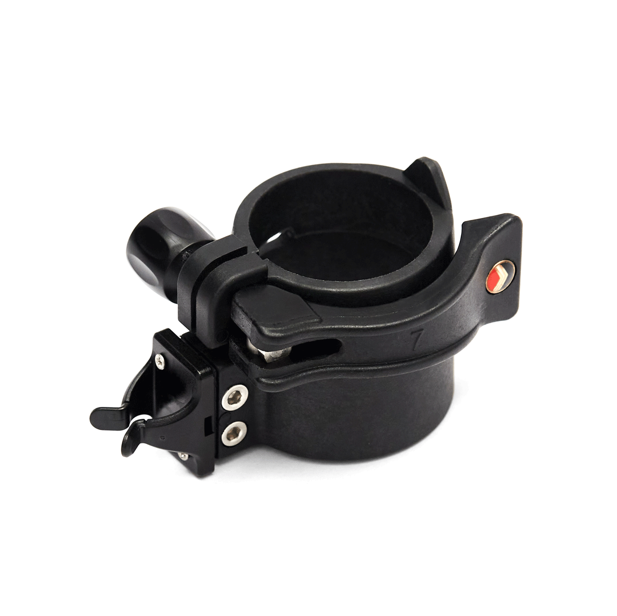 REACH iT Pole Clamps - Single Clamp & Lever Set for Tree Trimming, Roofing, and Construction Work | Heavy Duty Adjustable Pole Gripper Tool