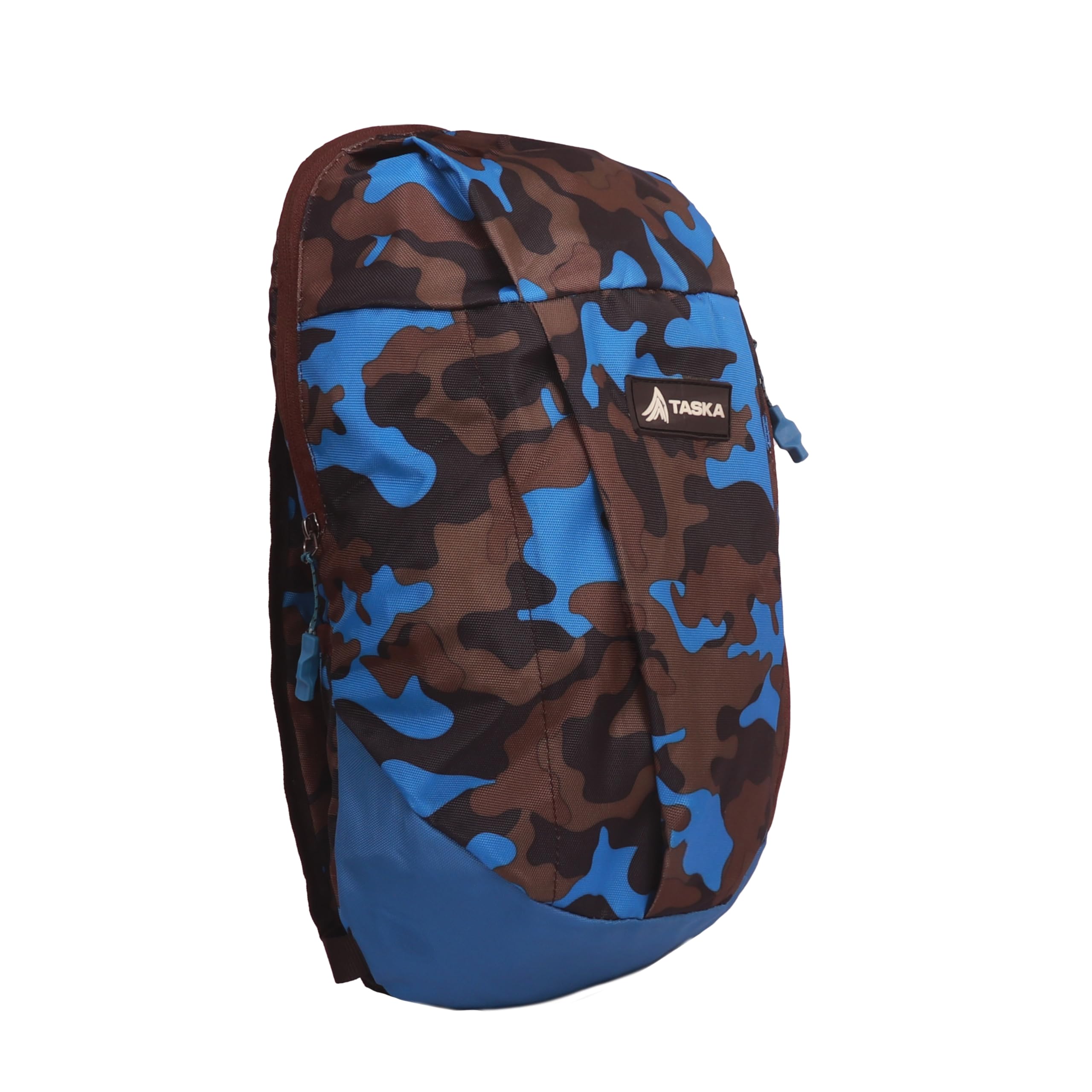 Waterproof Polyester Laptop Backpack for Men & Women - Durable College/School/Office Bag with Rain Cover - Perfect for Commuting, Travel & Outdoor Activities (Nitro Blue)