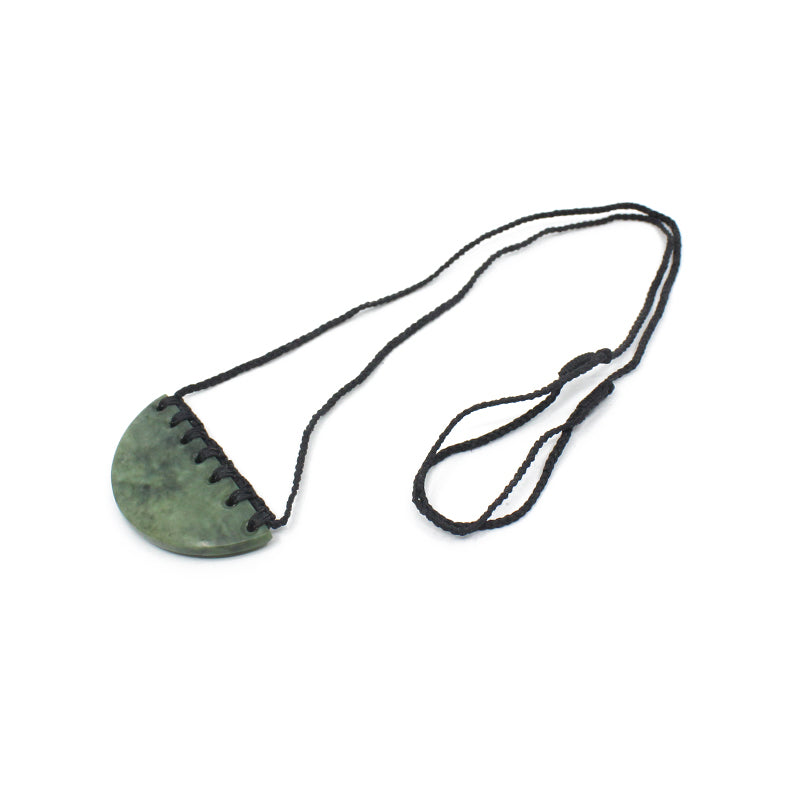 Authentic New Zealand Greenstone (Pounamu) Breastplate Pendant - Handcrafted Maori Jewelry for Men & Women - Perfect for Gifts, Weddings & Cultural Celebrations