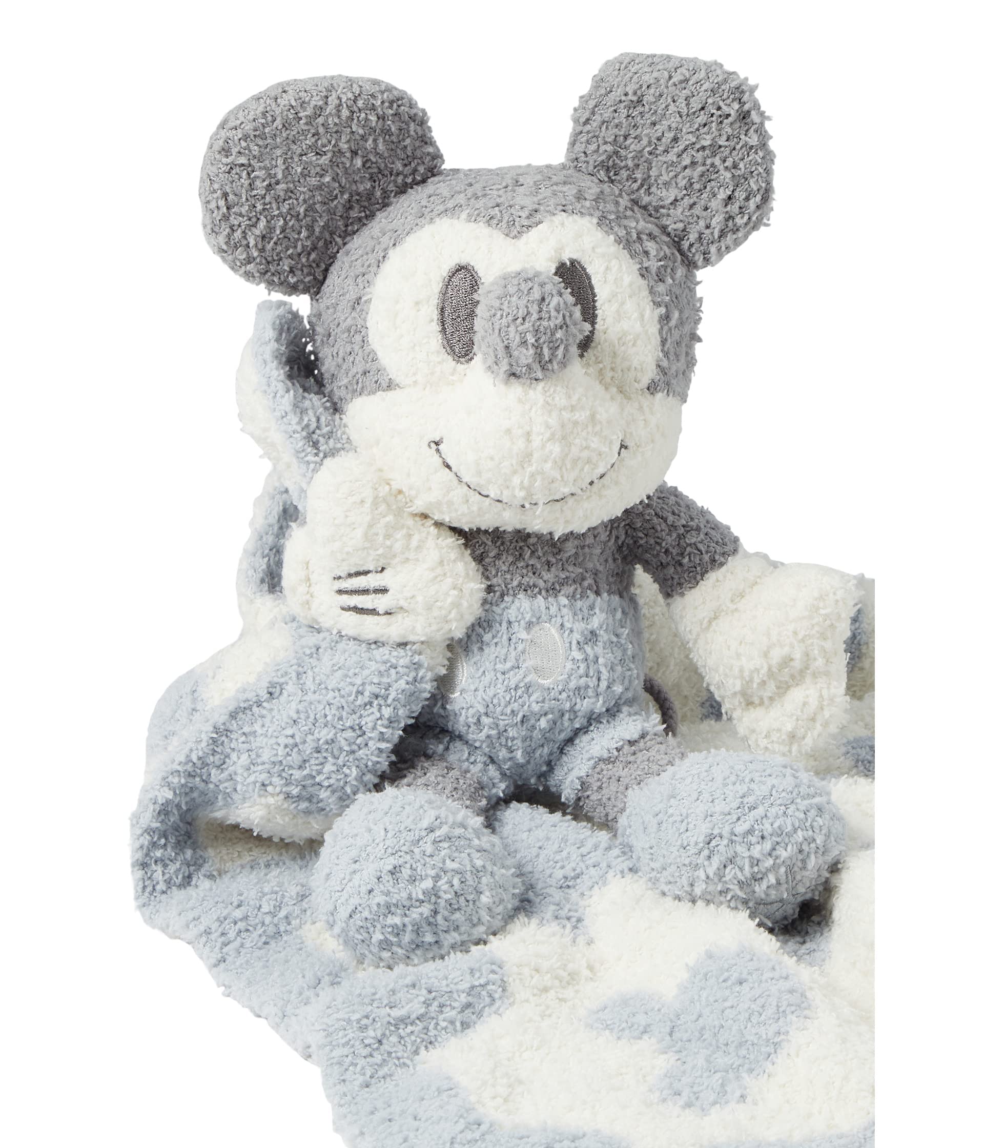 Barefoot Dreams Baby-Boys CozyChic Ultra Lite® Disney Mickey Mouse Infant Set - Soft & Comfortable Outfit for Newborns - Perfect for Playtime, Naptime & Photo Shoots