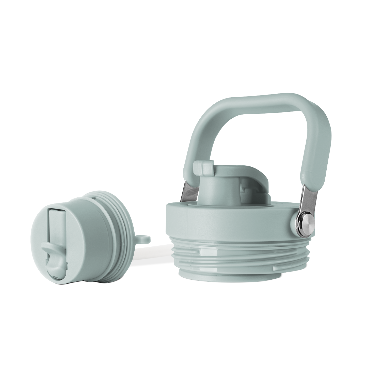 Trek Pivot Interchangeable Straw and Chug Lid - Leak-Proof Water Bottle Top for Hiking, Gym & Outdoor Activities
