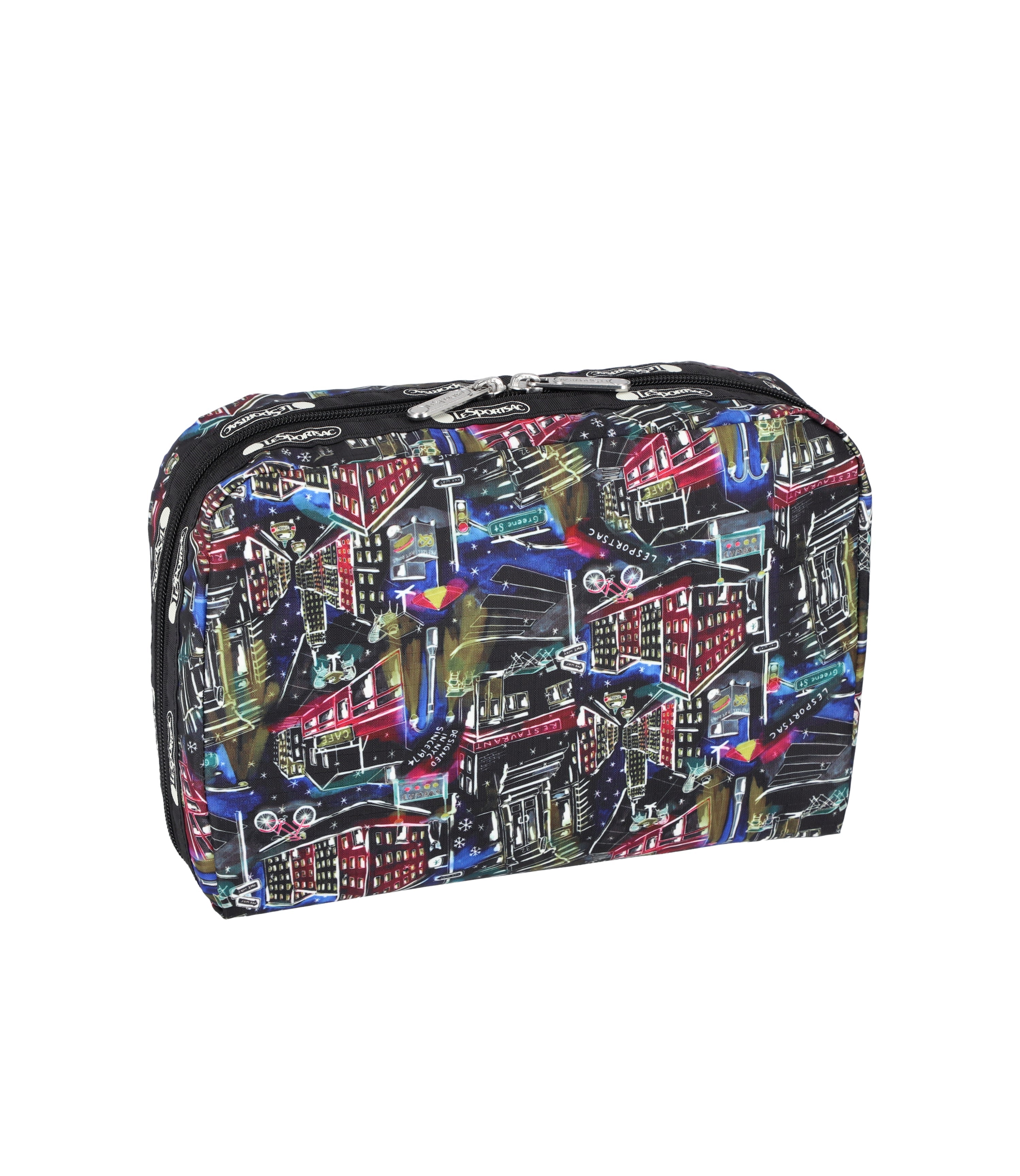 Extra Large Rectangular Cosmetic Organizer - Spacious Makeup Storage Case for Travel & Home Use - Perfect for Brushes, Palettes & Beauty Essentials