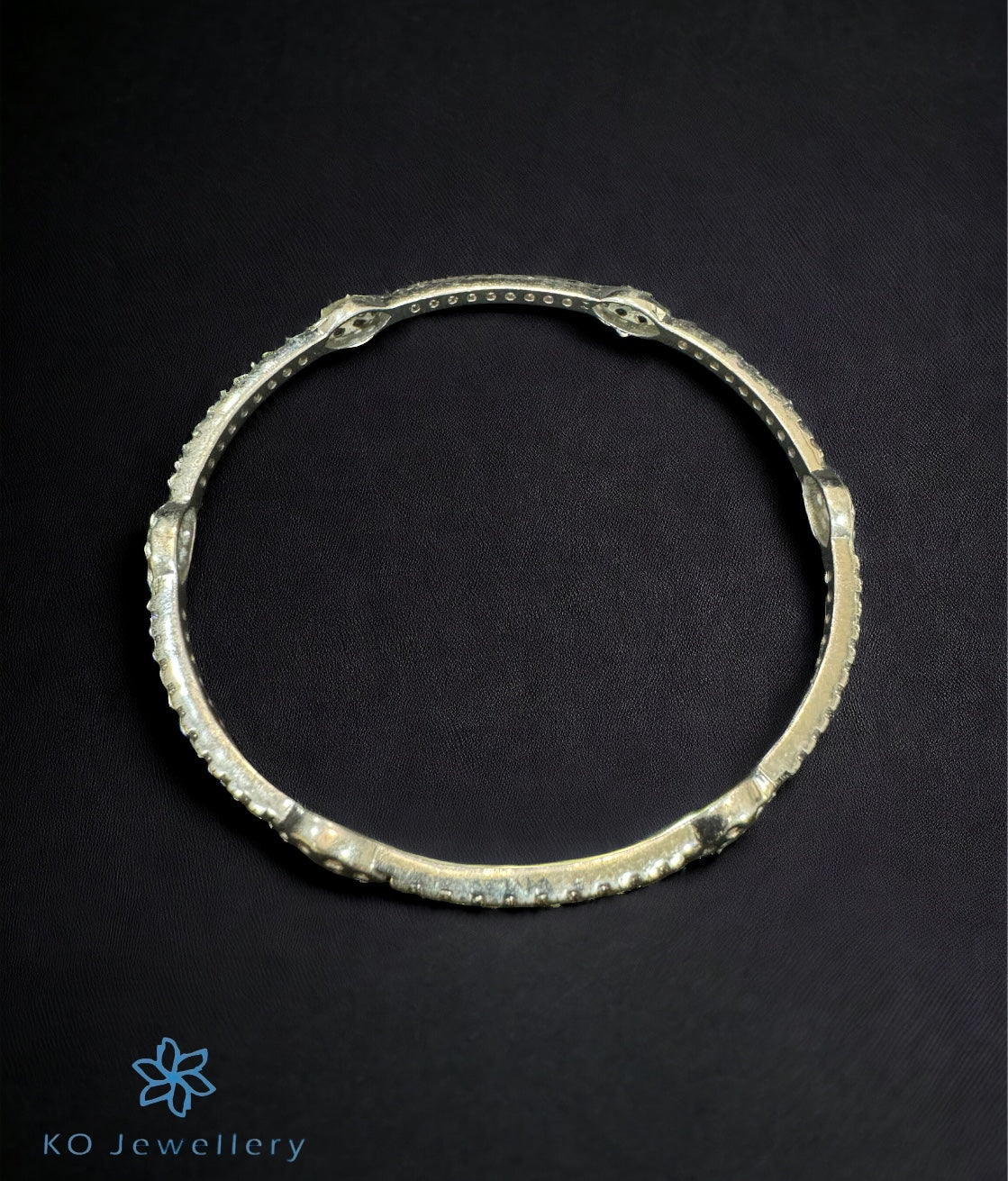 Carson Silver Bangle Bracelet for Women - 2.8 Inch Adjustable Size | Elegant Minimalist Jewelry Gift for Everyday Wear, Date Night & Special Occasions