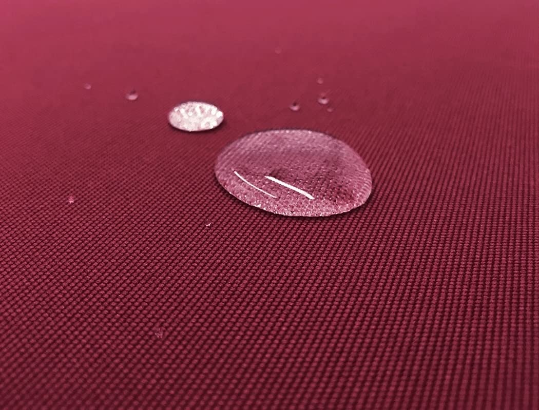 Premium Burgundy Red Outdoor Waterproof Patio Chair Cushion Covers - 20