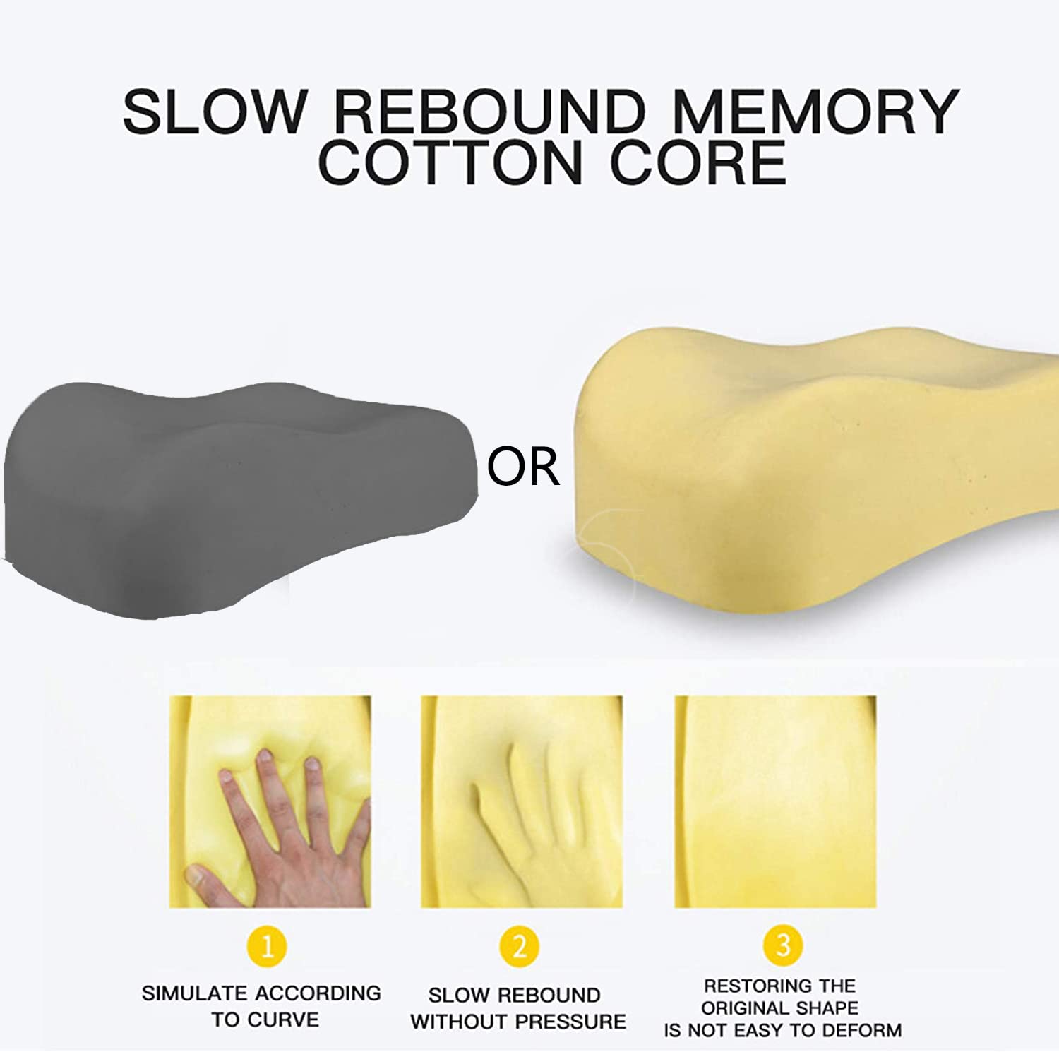 EGBANG Memory Foam Car Armrest Cushion with Phone Holder & Storage Pockets - Universal Fit for Most Vehicles - Comfortable Center Console Pillow for Long Drives (Black) - Perfect for Road Trips, Commuting & Daily Driving Comfort