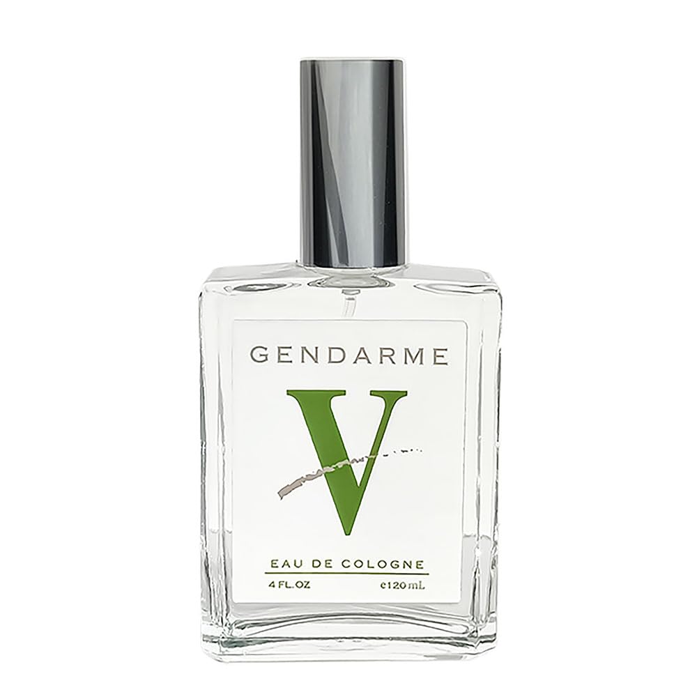 Gendarme V Eau De Cologne Unisex Perfume - 4 oz Spray Glass Bottle | Fresh Citrus & Floral Scent for Men & Women | Perfect for Office, Date Night & Special Occasions