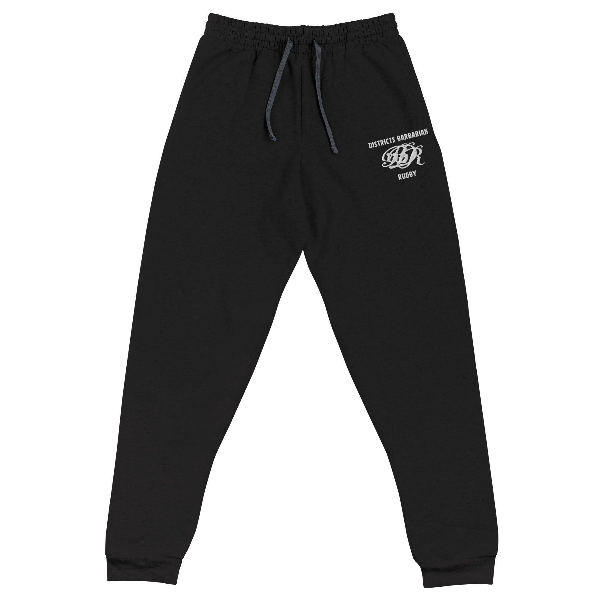 Districts Barbarian RFC Jogger Sweatpants for Men - Comfortable Athletic Running Pants with Elastic Waistband - Perfect for Gym, Workout, and Casual Wear