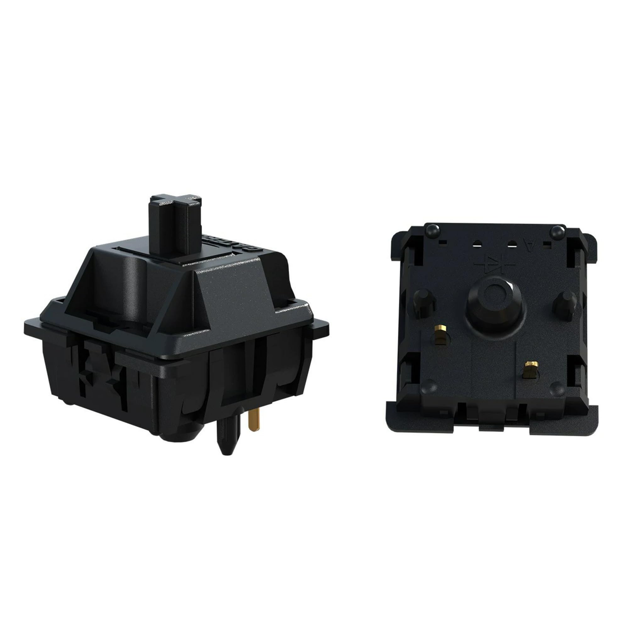 Gateron Oil King V2 Linear Switches - 55g Force, Pre-Lubricated, 5-Pin Mechanical Keyboard Switches (110 PCS) - Smooth & Silent for Gaming, Typing & Office Work