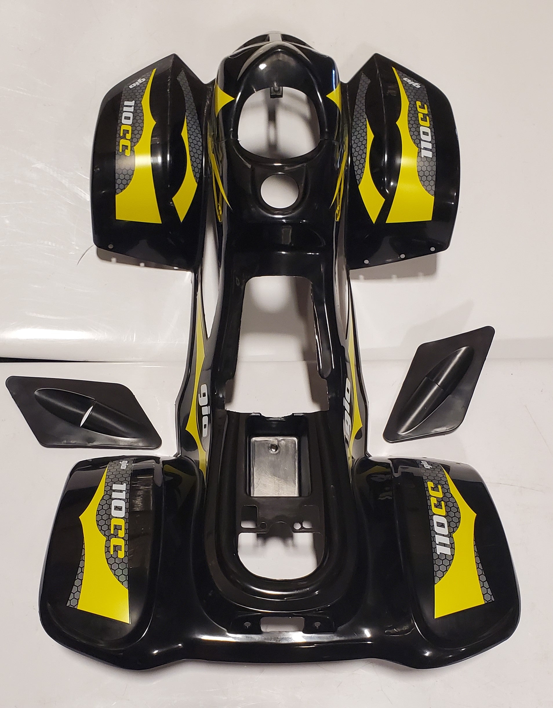 Batman Body Kit for Blazer 110P - Premium Black Motorcycle Fairing Set | Perfect for Custom Bike Builds & Cosplay Costumes