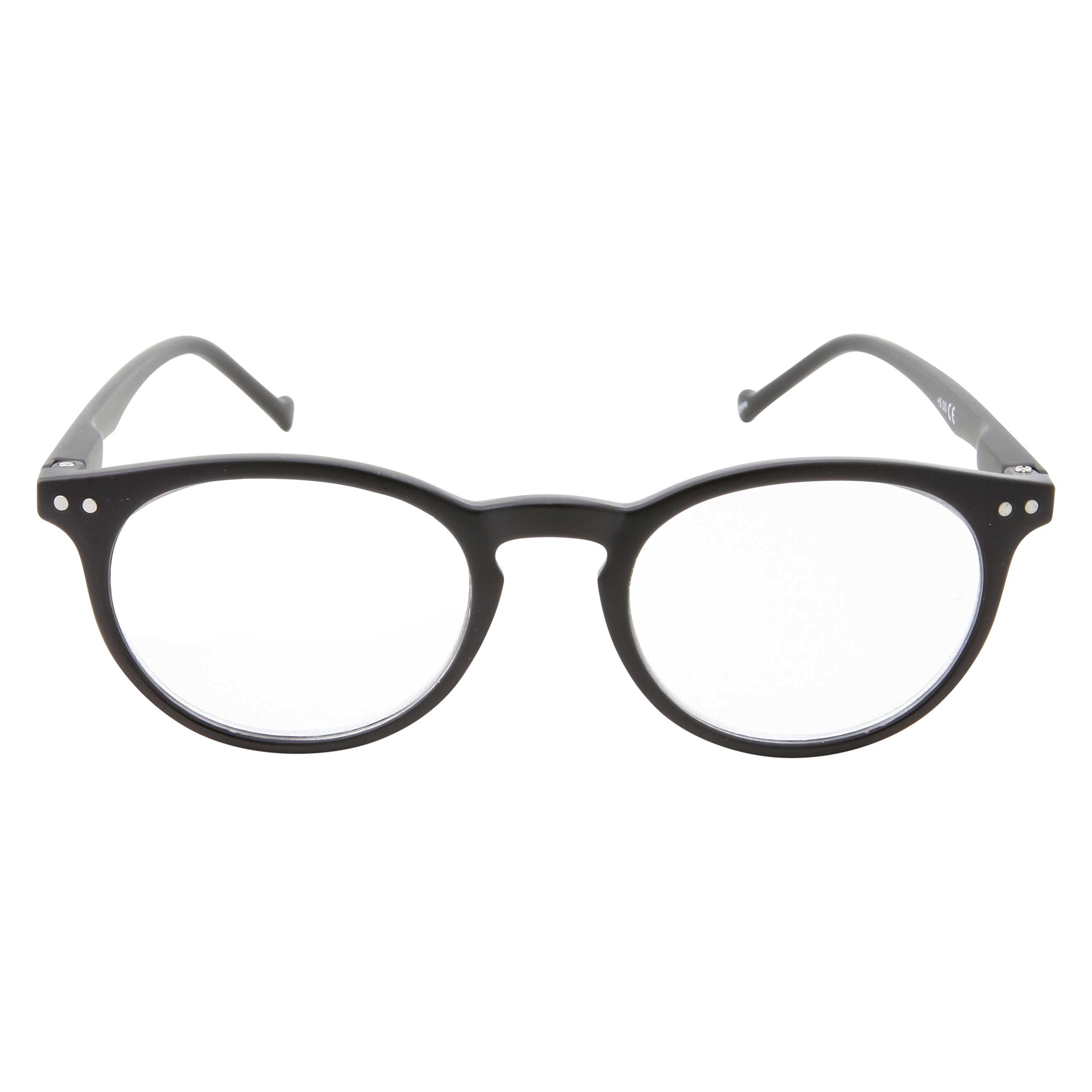 grinderPUNCH Magnifying Reading Glasses for Women & Men - High Power Magnification Readers - Lightweight & Durable - Perfect for Reading, Crafts, Jewelry Making & Close Work