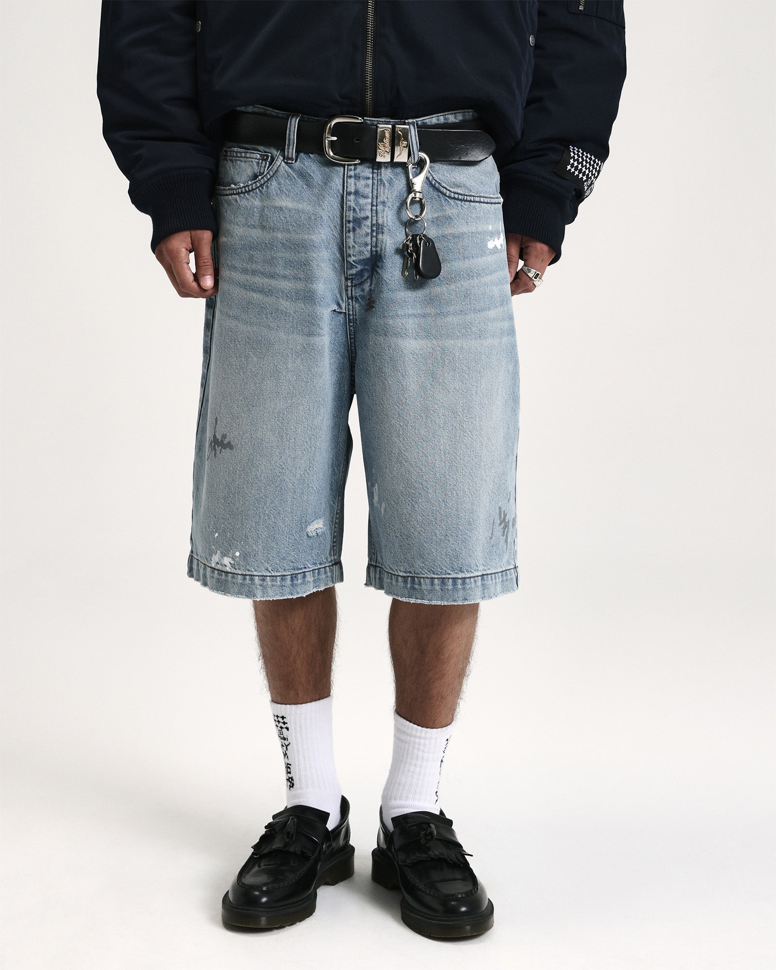 MAXX Short Painter Blue - High-Quality Men's Casual Shorts for Summer | Perfect for Outdoor Activities, Beach, and Relaxation