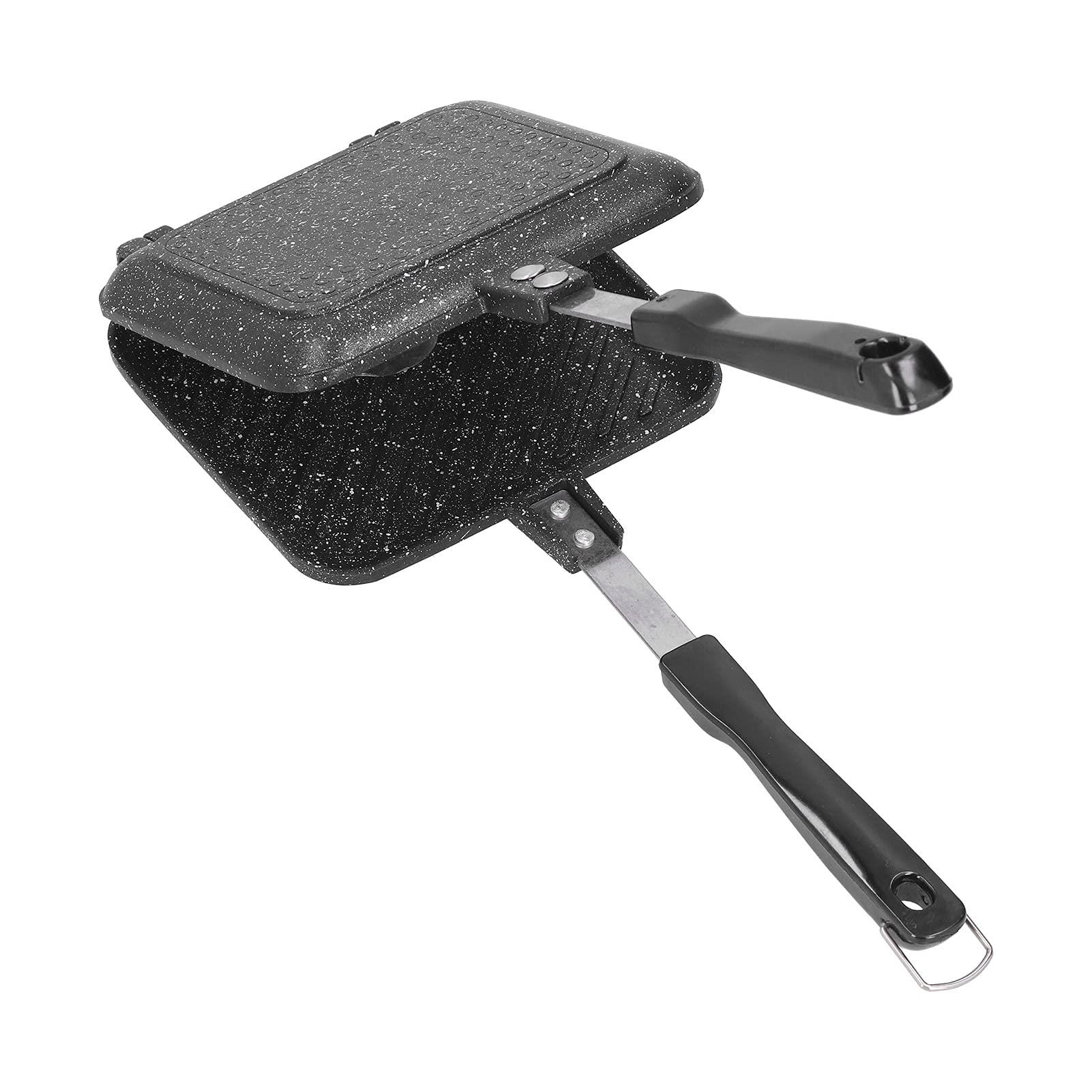 Non-Stick Aluminum Breakfast Pan - Heat Resistant Skillet for Camping, Kitchen & Picnic - Perfect for Outdoor Cooking, Home Meals & Picnic Breakfasts