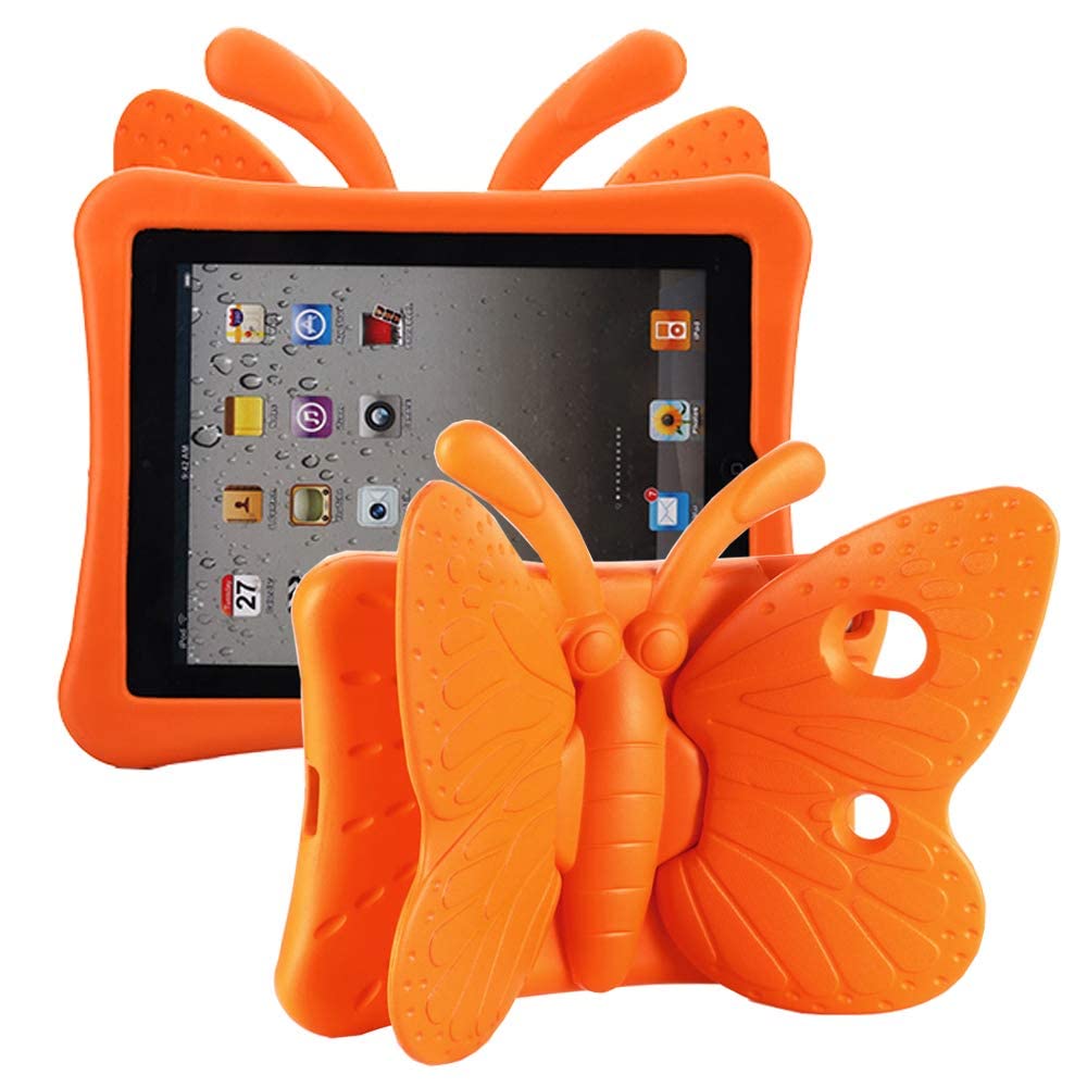 Cute Butterfly Shockproof EVA Foam Case for iPad 9th/8th/7th Gen 10.2
