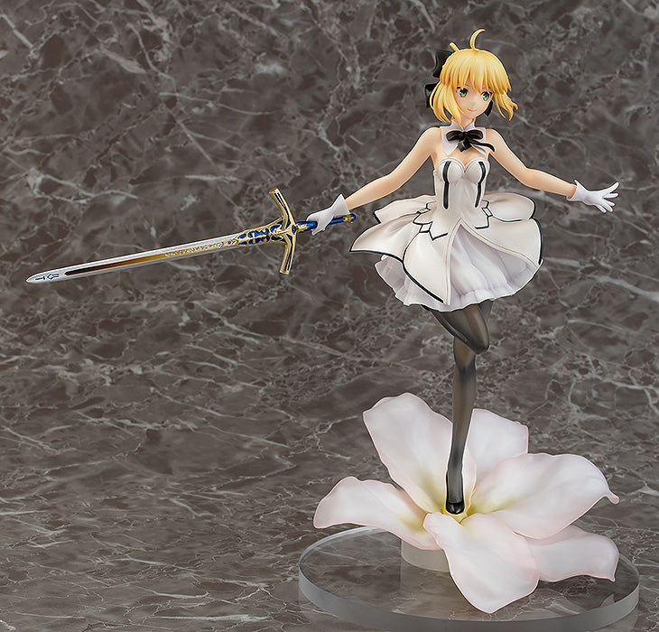 Fate Grand Order Saber Lily Altria Pendragon 1/7 Scale Figure - Aquamarine Collectible Anime Statue for Display & Gaming Room Decor