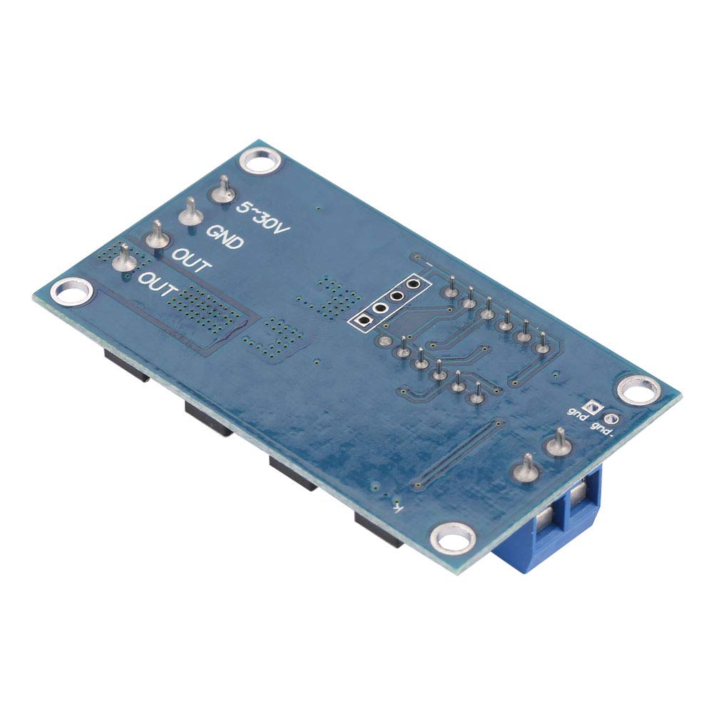 12V-24V Timer Relay Delay Controller Board - Adjustable Time Delay Relay with Dual MOS Control for Automotive, HVAC & Industrial Automation | Pulse Signal Cycle Timer Switch