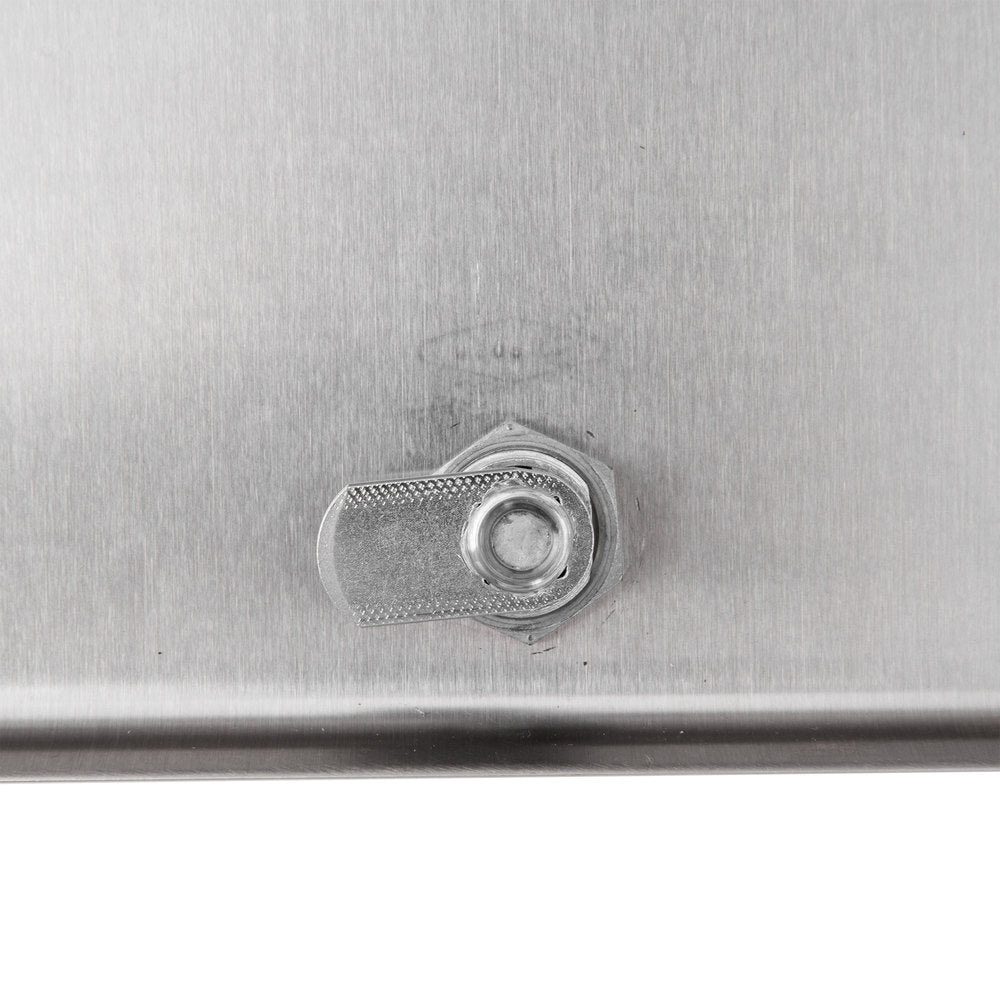 Bobrick B2620 ClassicSeries Paper Towel Dispenser with Knob Latch - Surface Mounted Satin Finish for Restrooms, Kitchens & Commercial Spaces