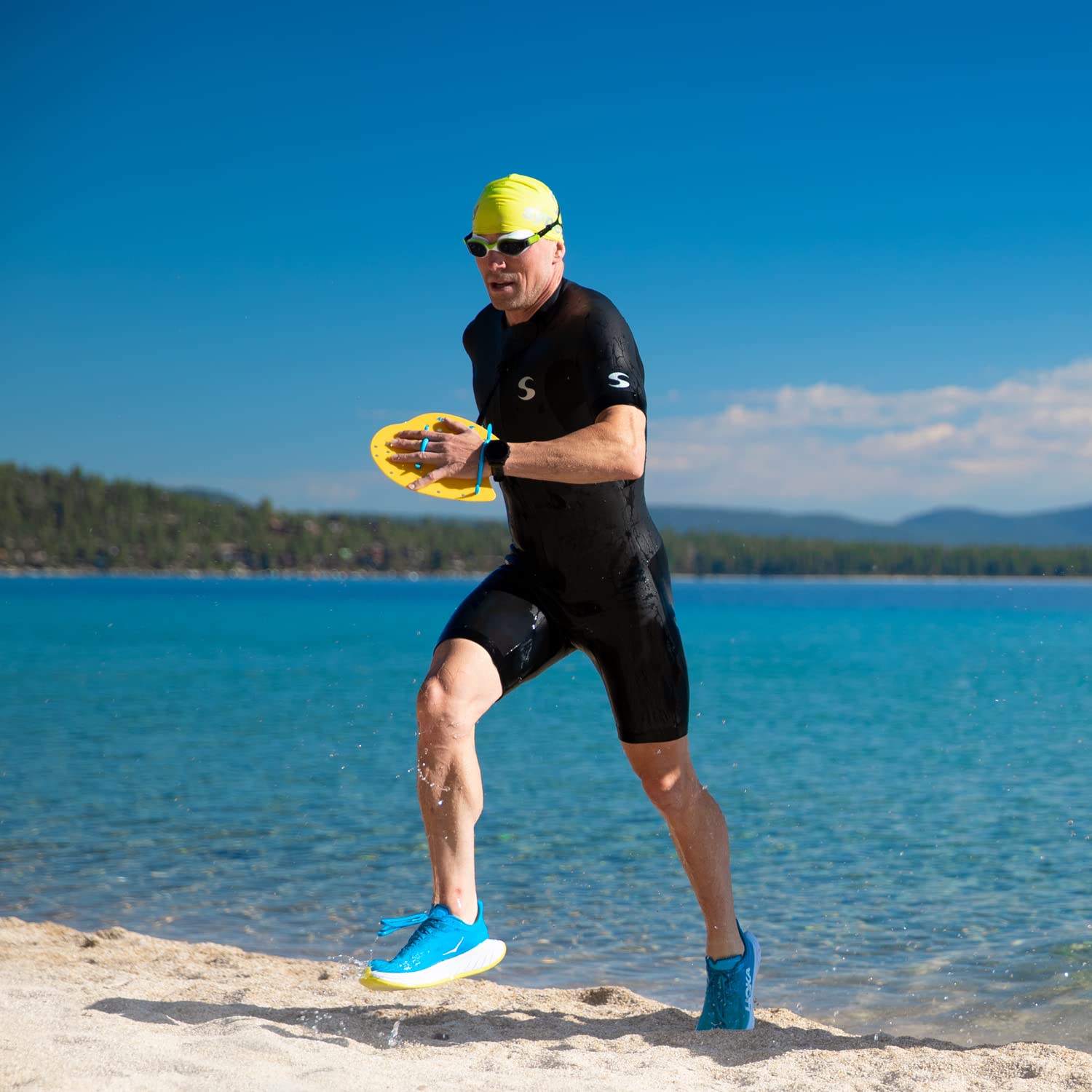 Men's Synergy Swimrun Wetsuit - Lightweight & Flexible Triathlon Wetsuit for Open Water Swimming, Surfing & Competition | Perfect for Training, Racing & Outdoor Water Sports