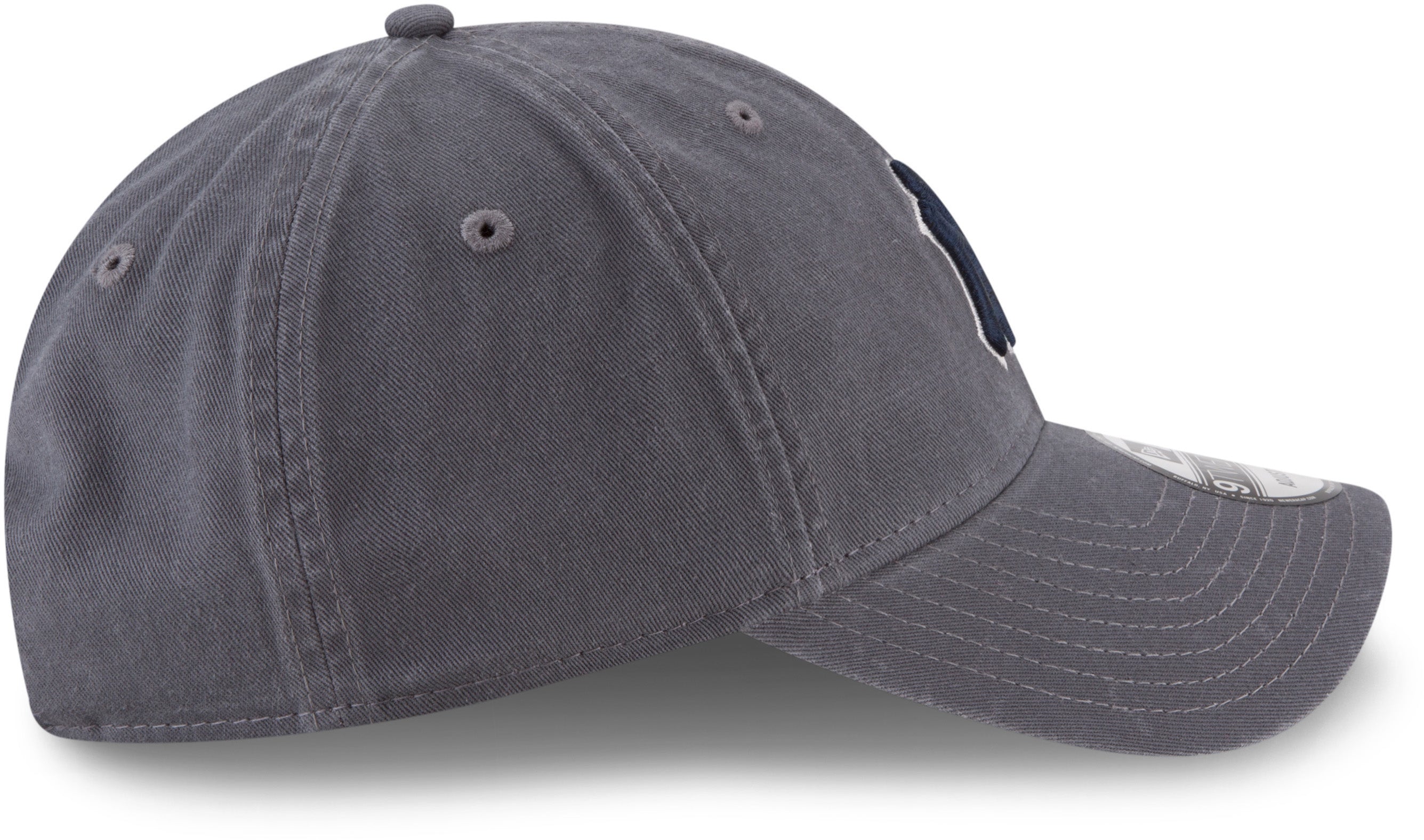 New York Yankees New Era 9Twenty MLB Core Classic Graphite Baseball Cap for Men - Adjustable Snapback Hat for Sports Fans & Casual Wear