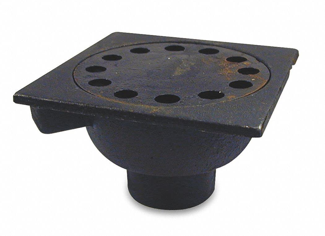 Heavy Duty Cast Iron Bell Trap - 1WJR6 for Kitchen Sink, Bathroom Drain & Plumbing Systems