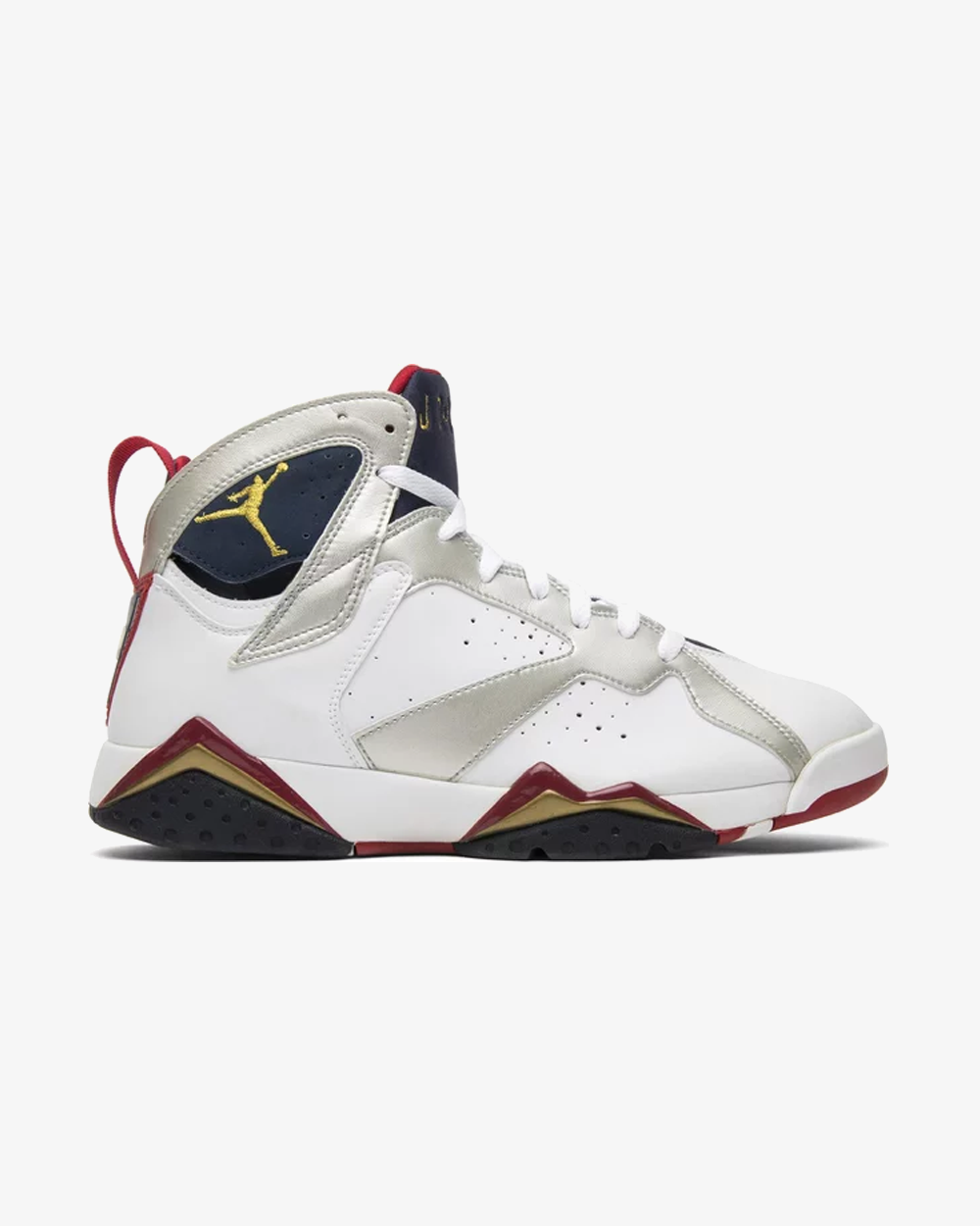 Nike Air Jordan 7 Retro Olympic 2012 Basketball Shoes - Men's Limited Edition Sneakers for Sports, Collecting & Streetwear Fashion