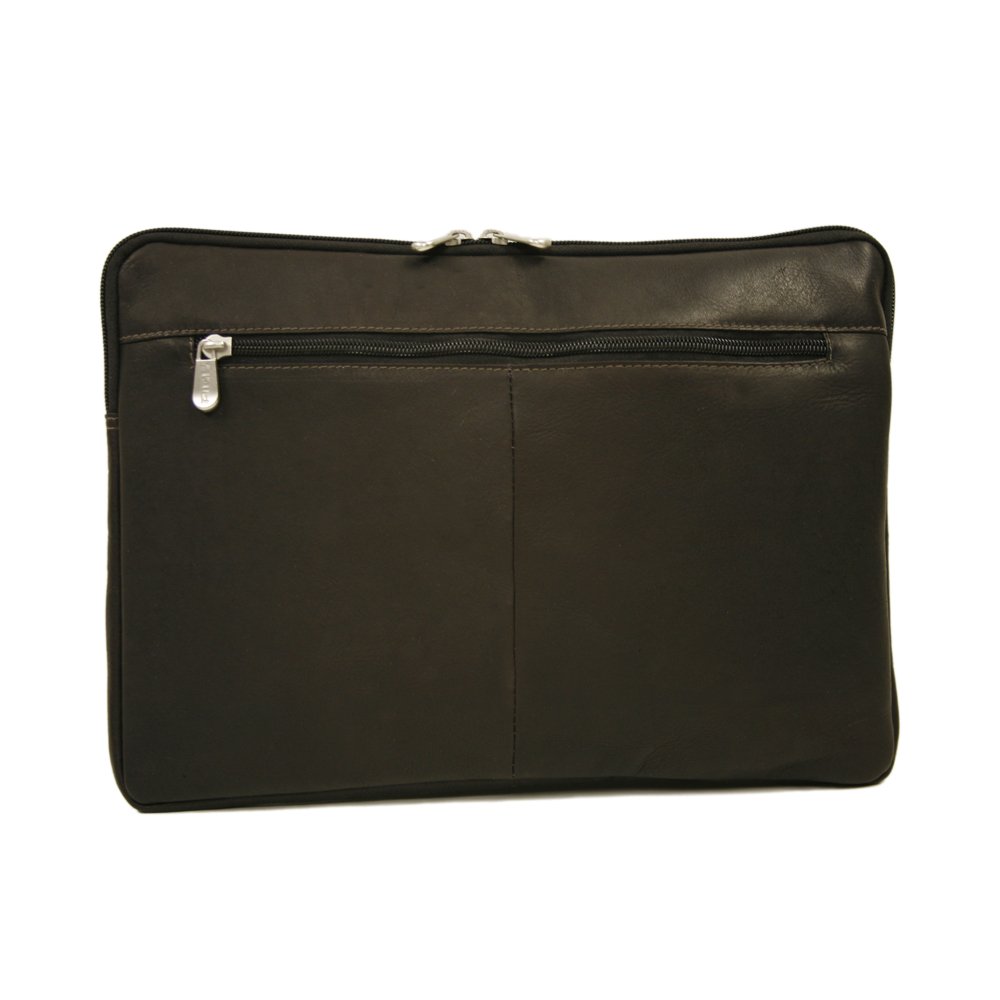 17 Inch Laptop Sleeve with Zipper - Chocolate Brown Neoprene Case for MacBook Pro/Air, Dell, HP - Perfect for Office, School & Travel Protection