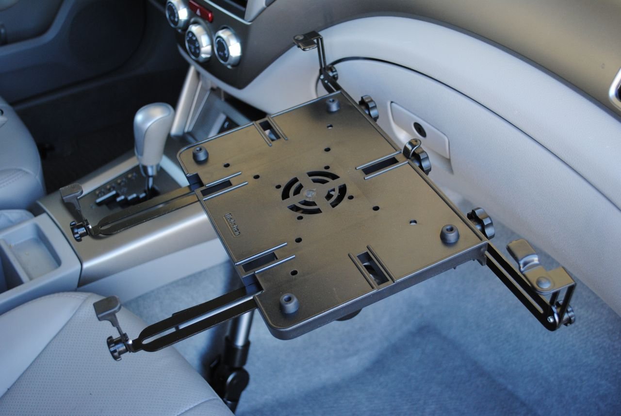 Mobotron MS-526 Heavy Duty Vehicle Laptop Mount - Secure Car Truck Dash Mount for 10-17