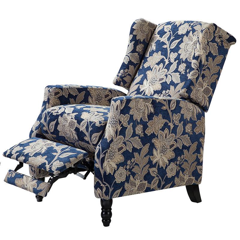 Lilith Upholstered Recliner Chair - Adjustable Backrest & Footrest, Ergonomic Living Room Reclining Chair for Relaxing, Reading & Watching TV