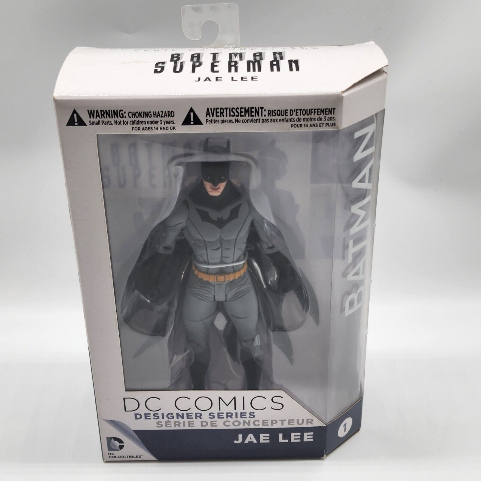 Batman 7 Designer Series Jae Lee Action Figure - DC Comics Collectible Toy for Display & Gifts - Perfect for Superhero Fans & Comic Book Collectors