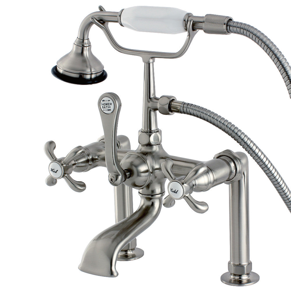 Aqua Vintage AE103T5TX French Country Deck Mount Clawfoot Tub Faucet