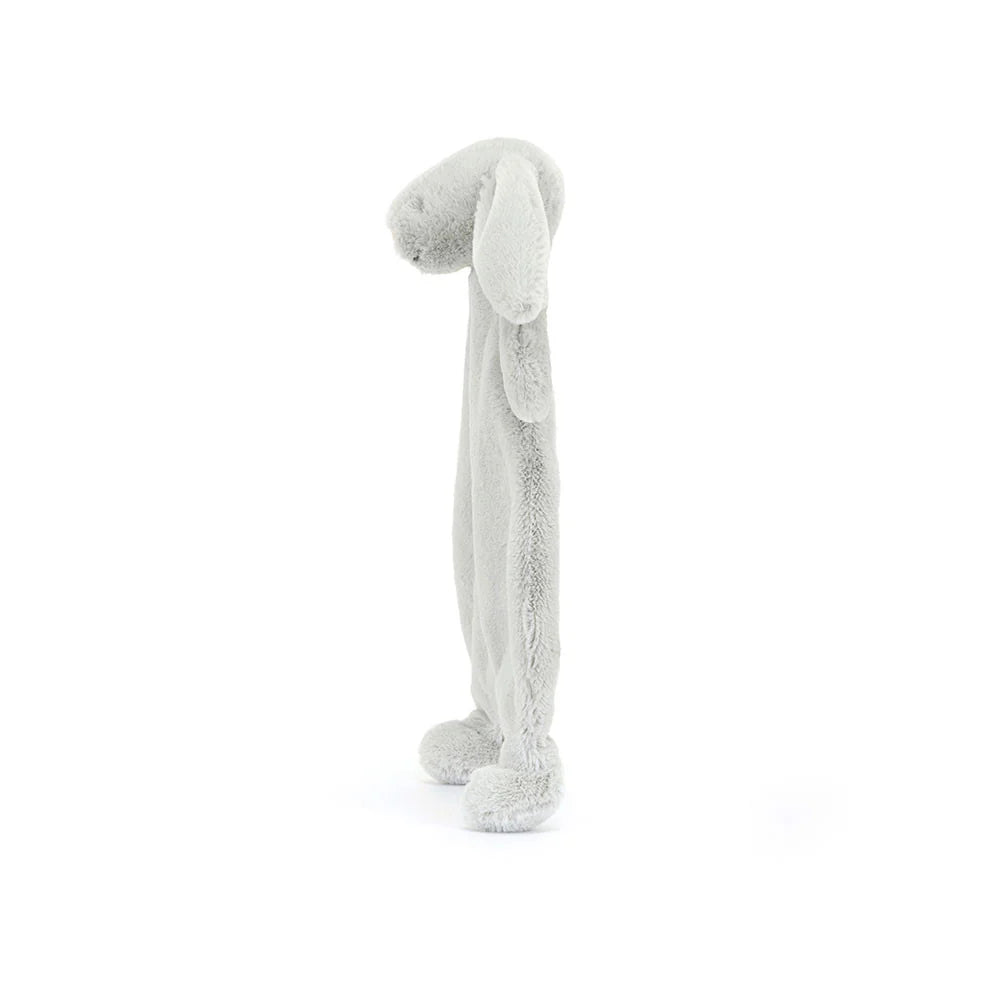Jellycat Bashful Silver Grey Bunny Stuffed Animal Plush Toy - Soft & Cuddly Comfort for Kids, Babies & Adults - Perfect for Gifts, Nursery Decor & Emotional Support